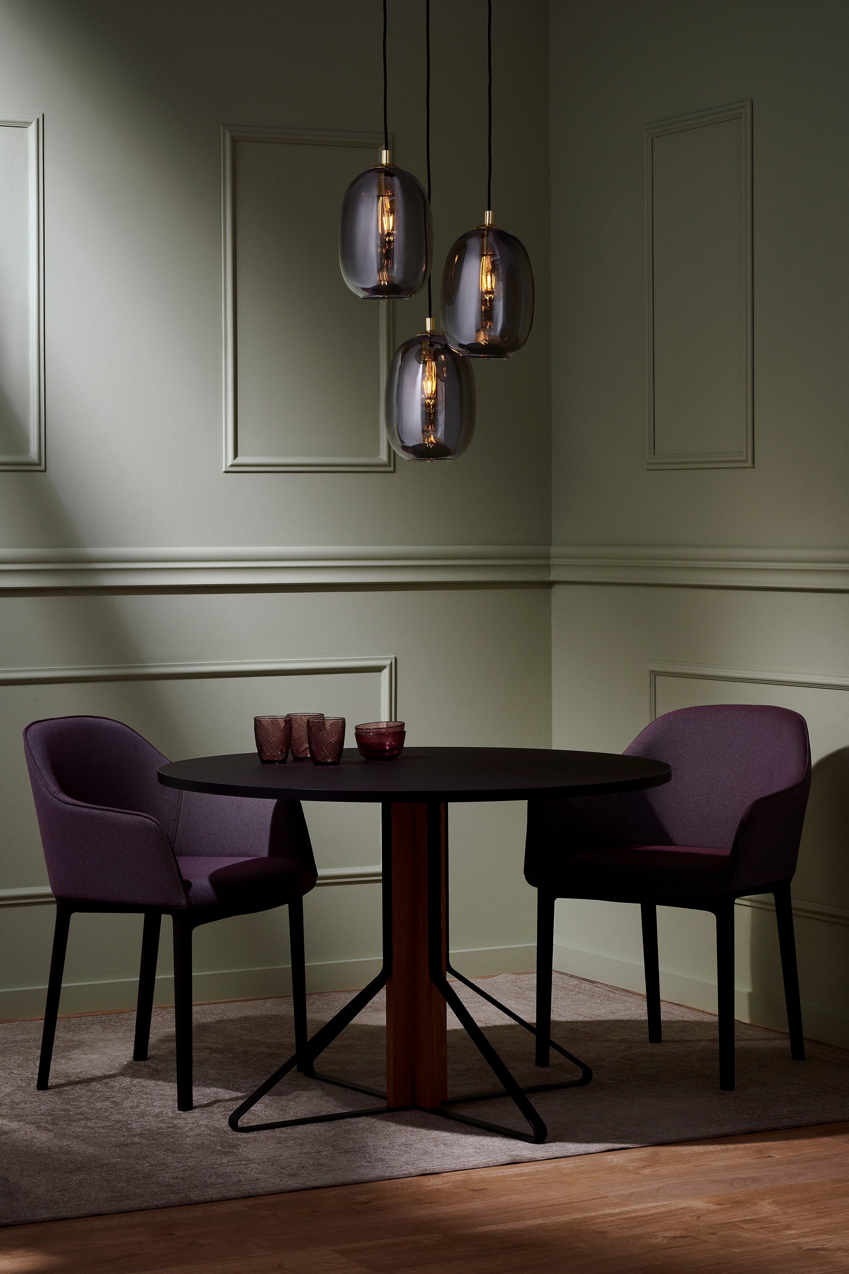 ONYX 3 Graphite Pendant Lamp