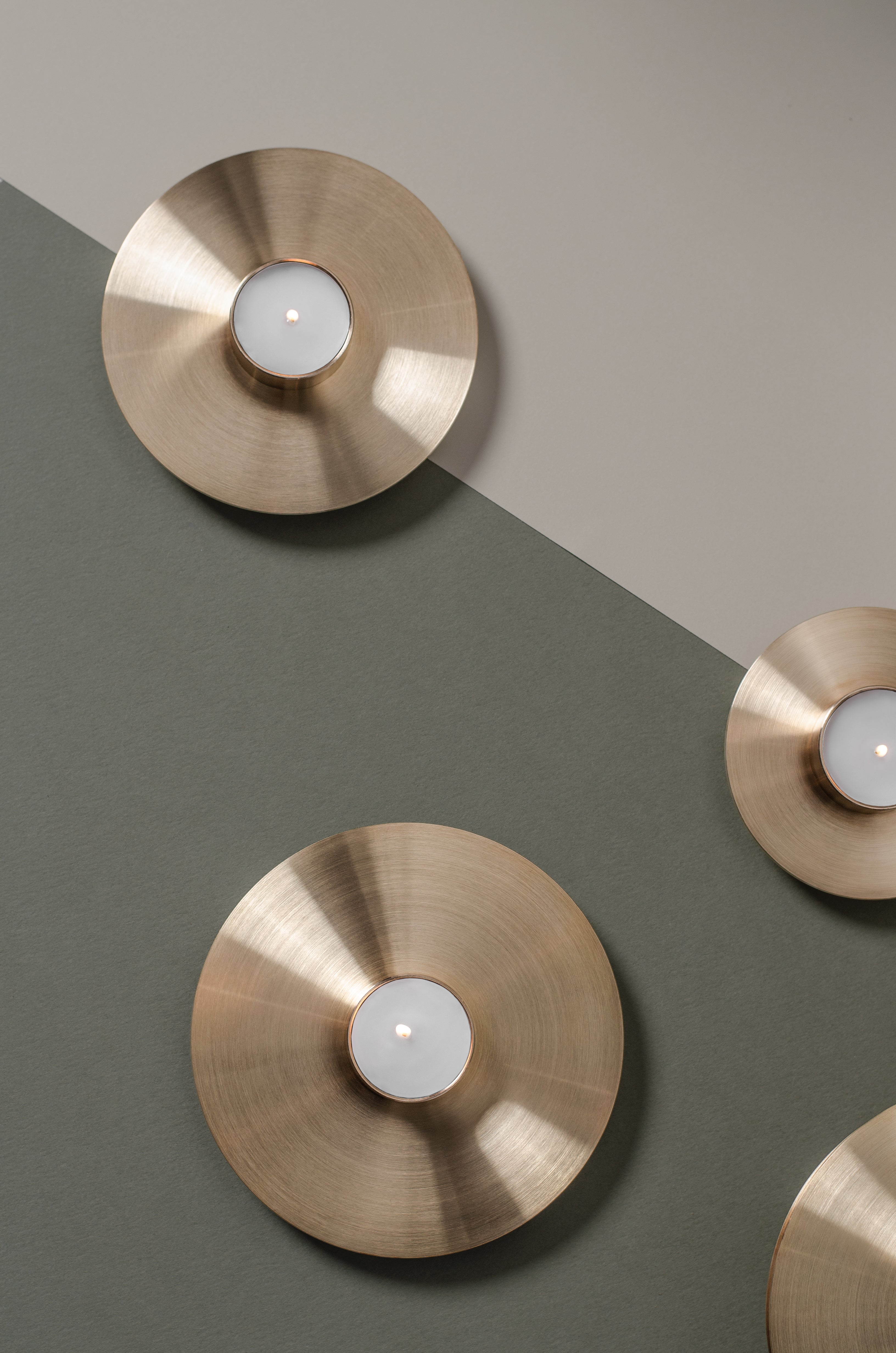 Sada svícnů ORB mosaz