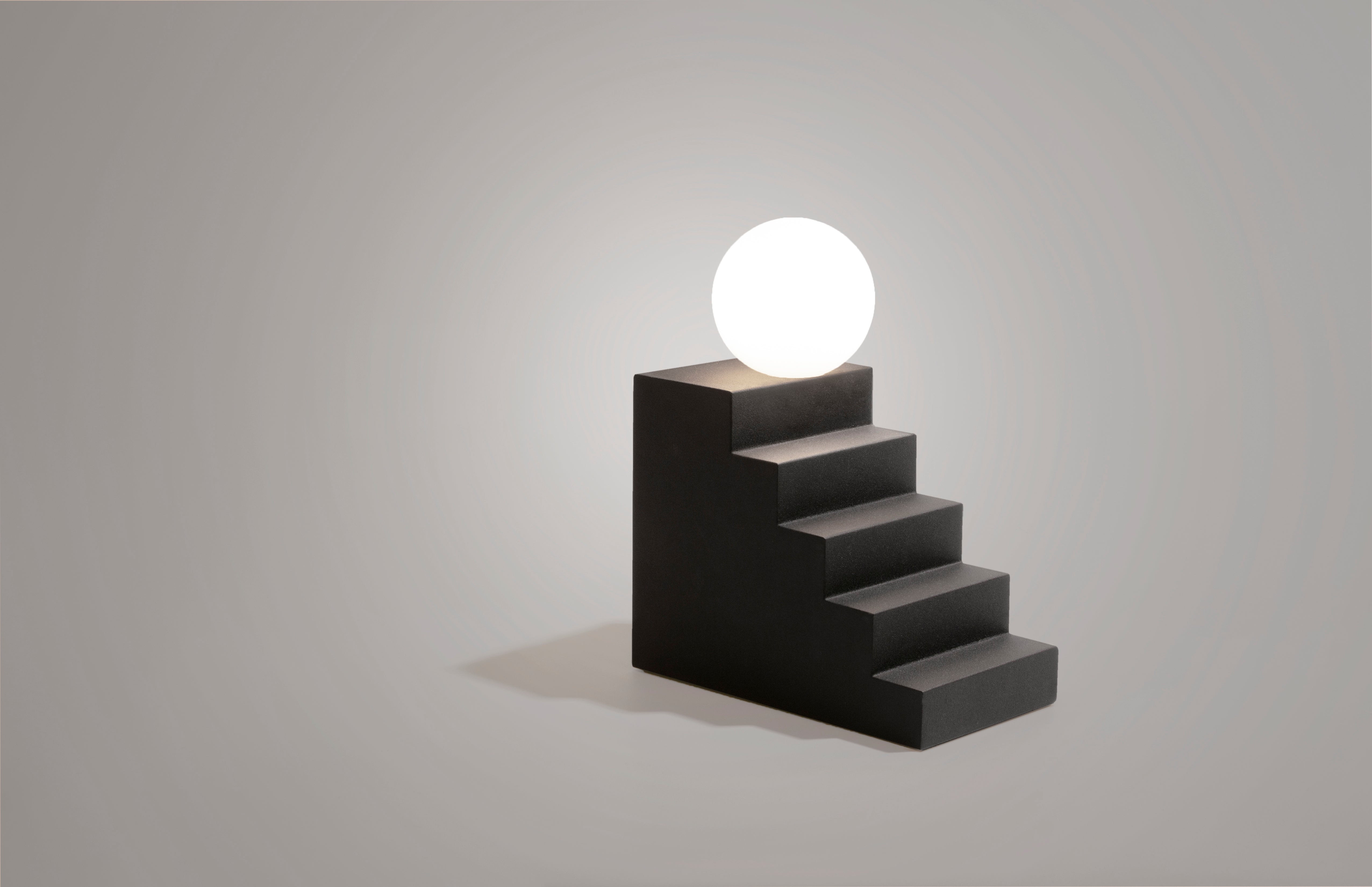 Stolní lampa STAIR černá