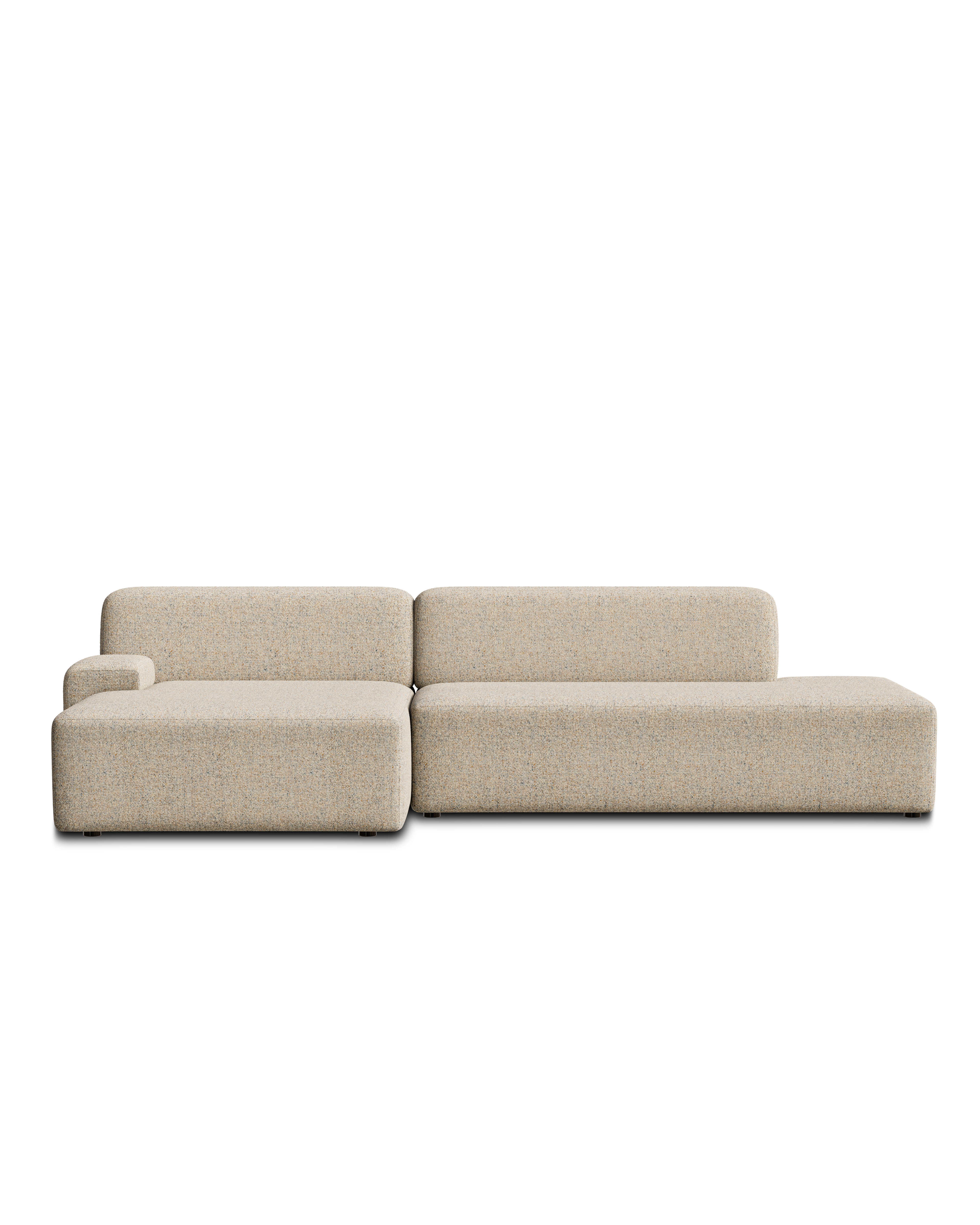 Otevřený levý modulární roh UMI béžový