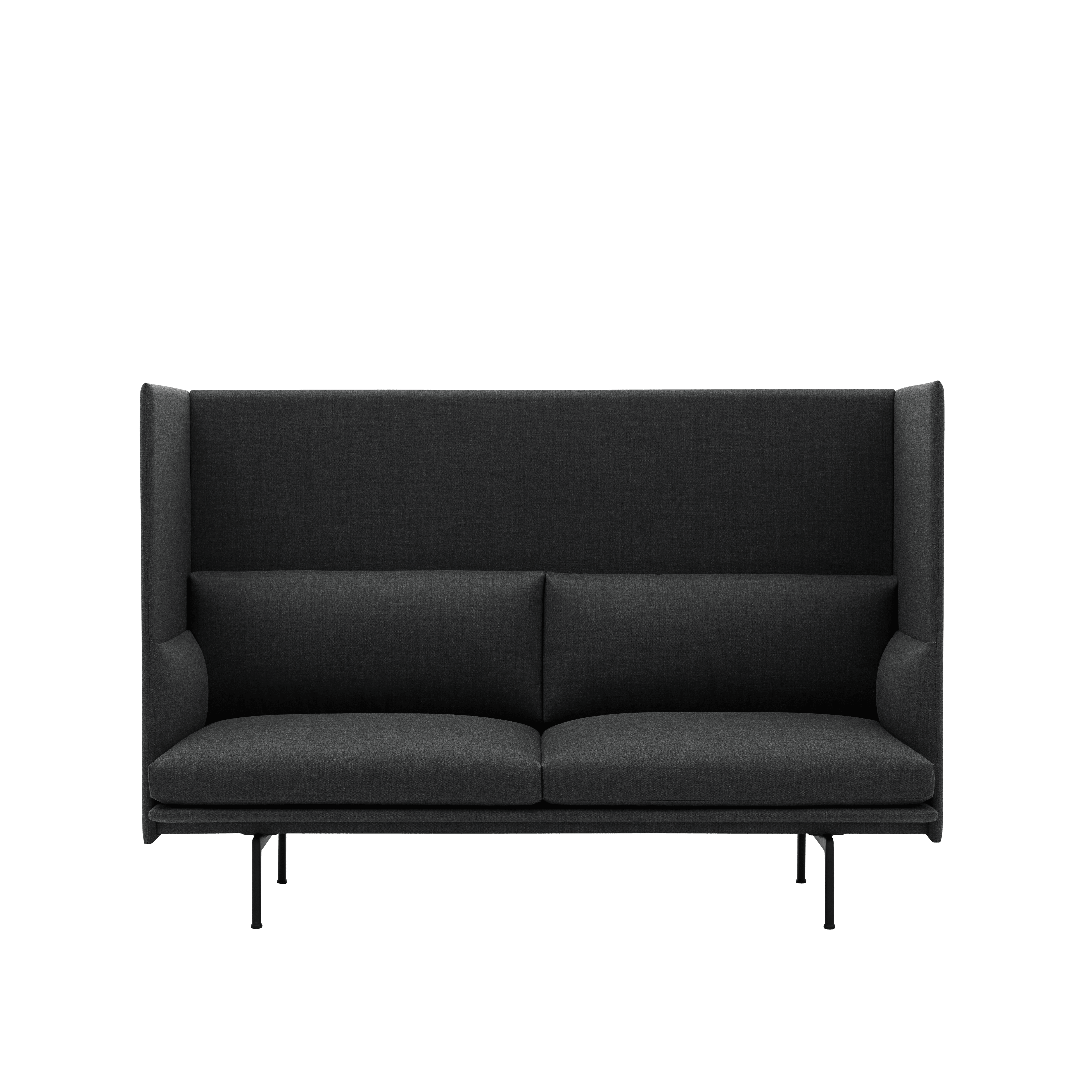 Sofa pro 2 osoby OUTLINE HIGHBACK čalouněná