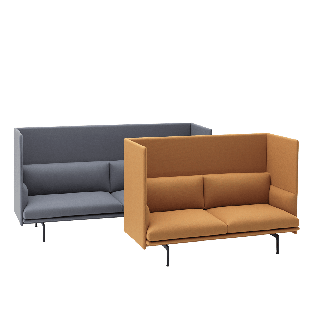 Sofa pro 3 osoby OUTLINE HIGHBACK čalouněná