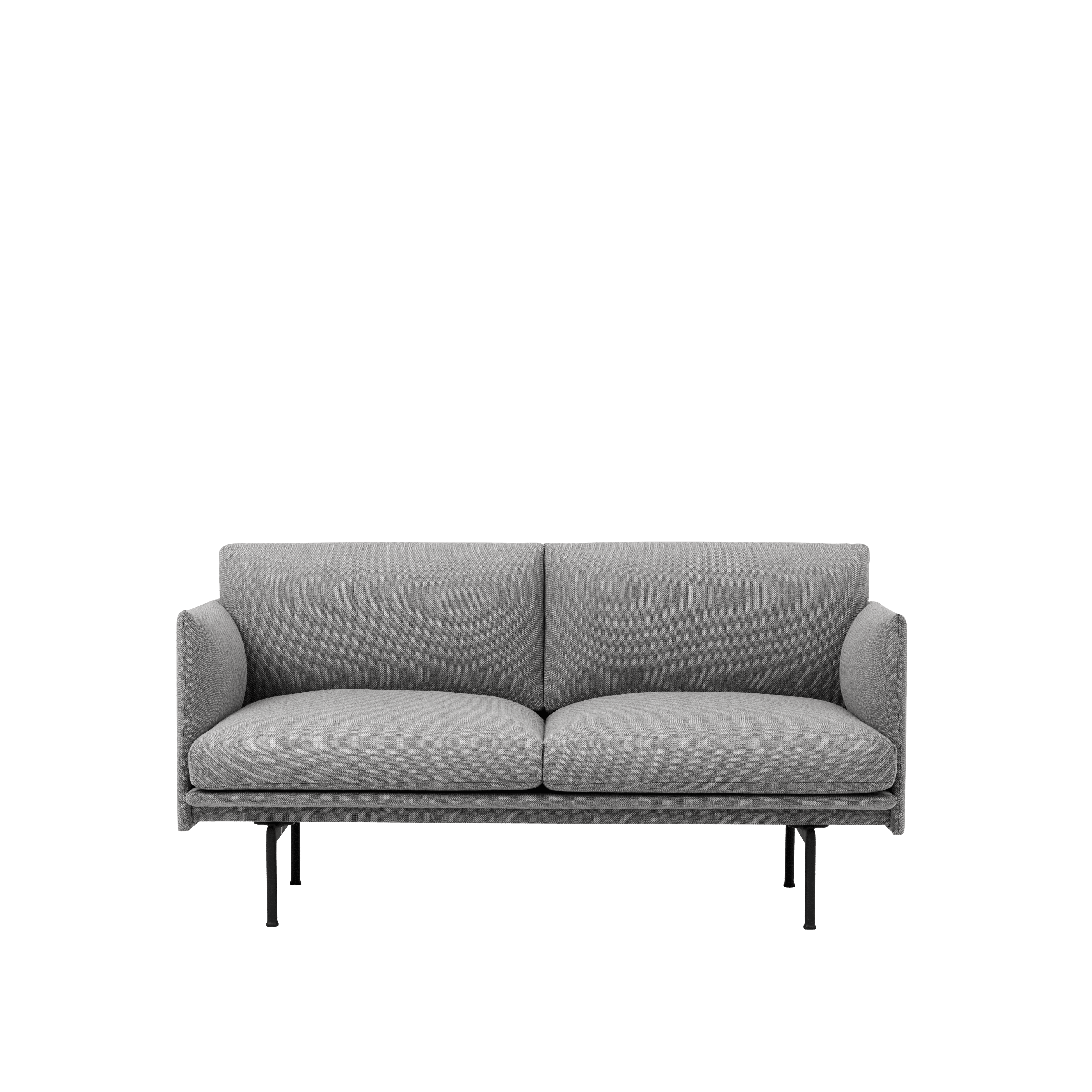 Sofa pro 2 osoby OUTLINE STUDIO čalouněná