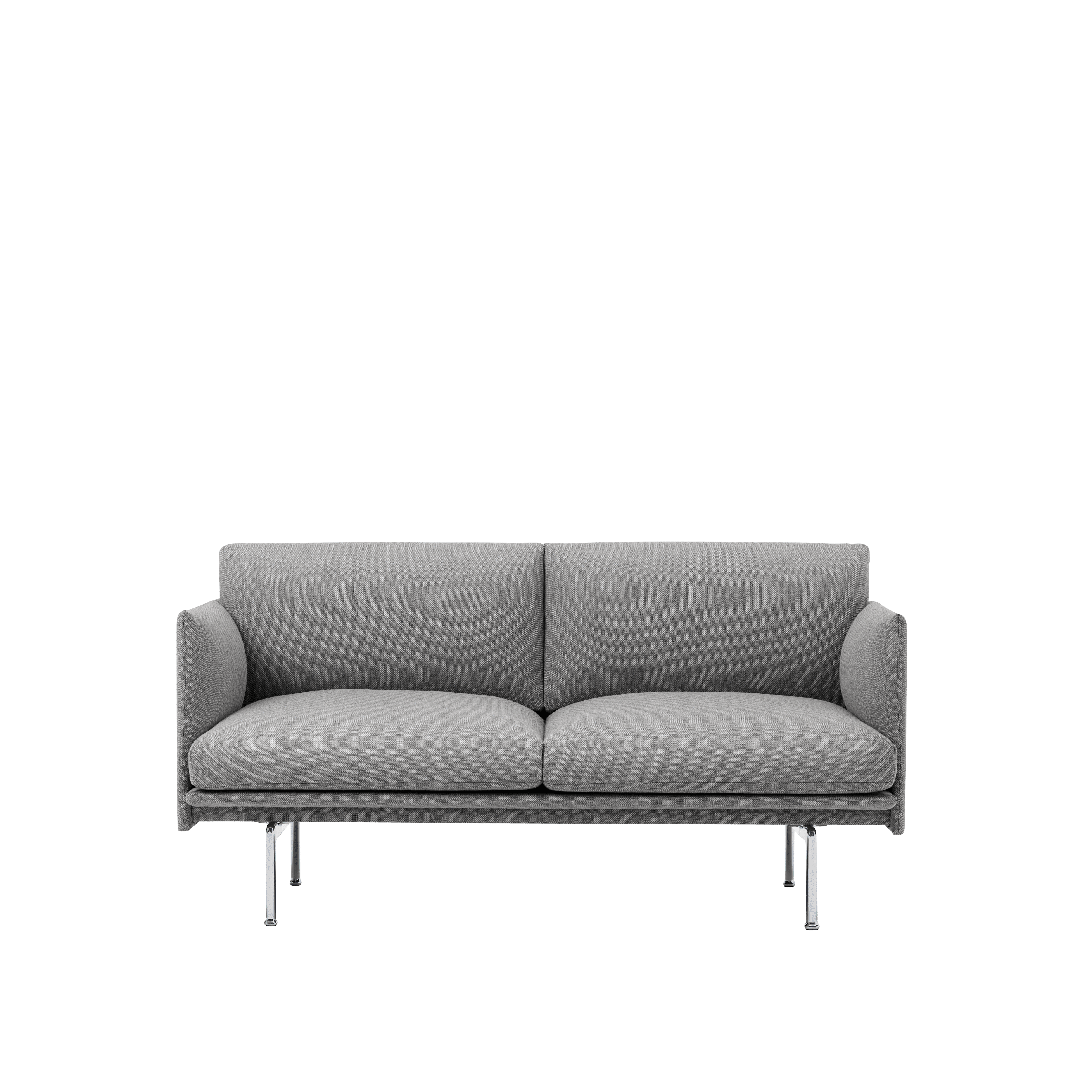 Sofa pro 2 osoby OUTLINE STUDIO čalouněná