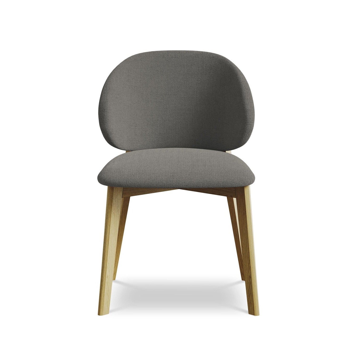PAHOA Chair in Dark Gray with Beech Base