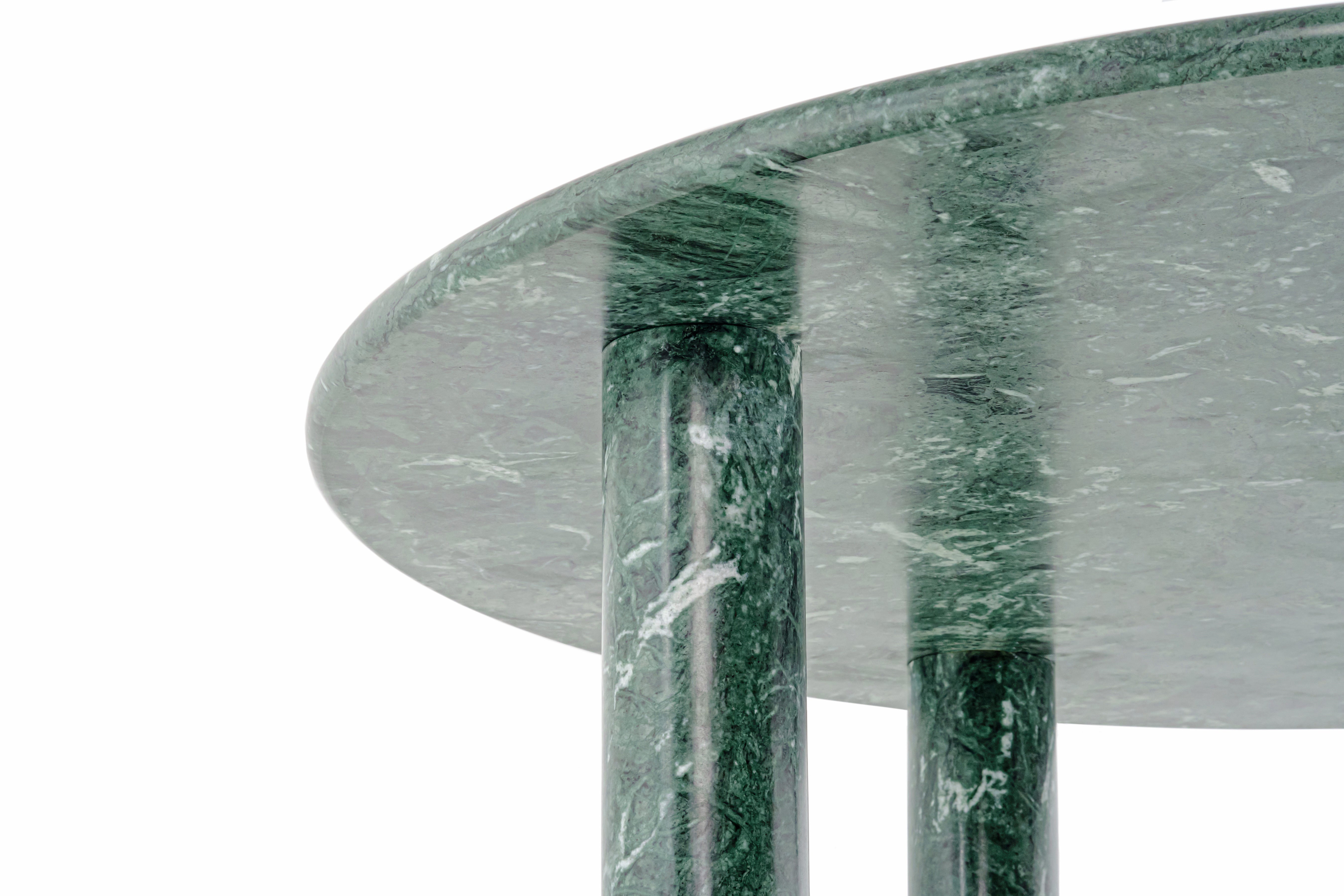 Round Table PAUL - LIMITED EDITION green marble