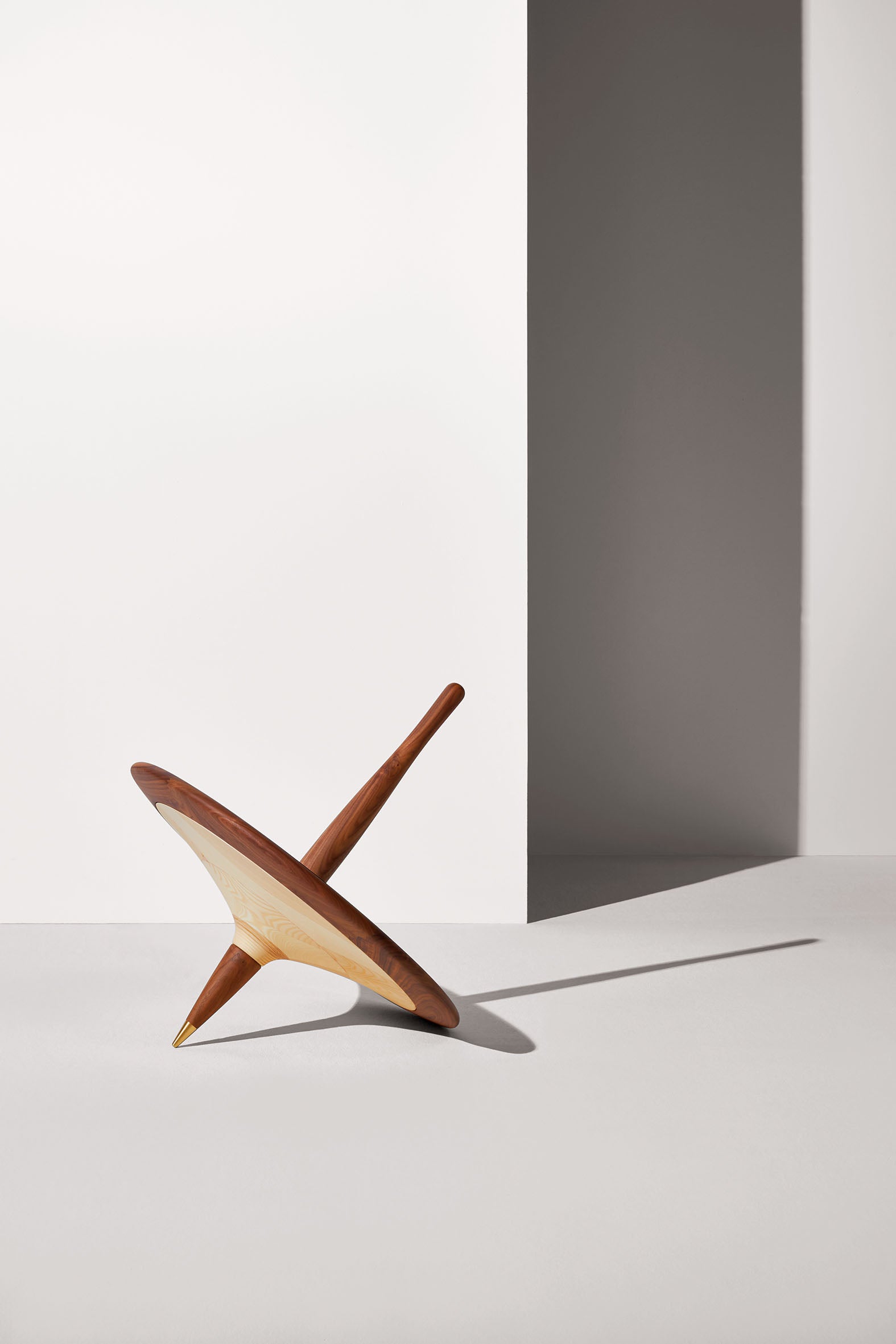 Decorative Mirror PEONZA Walnut Wood