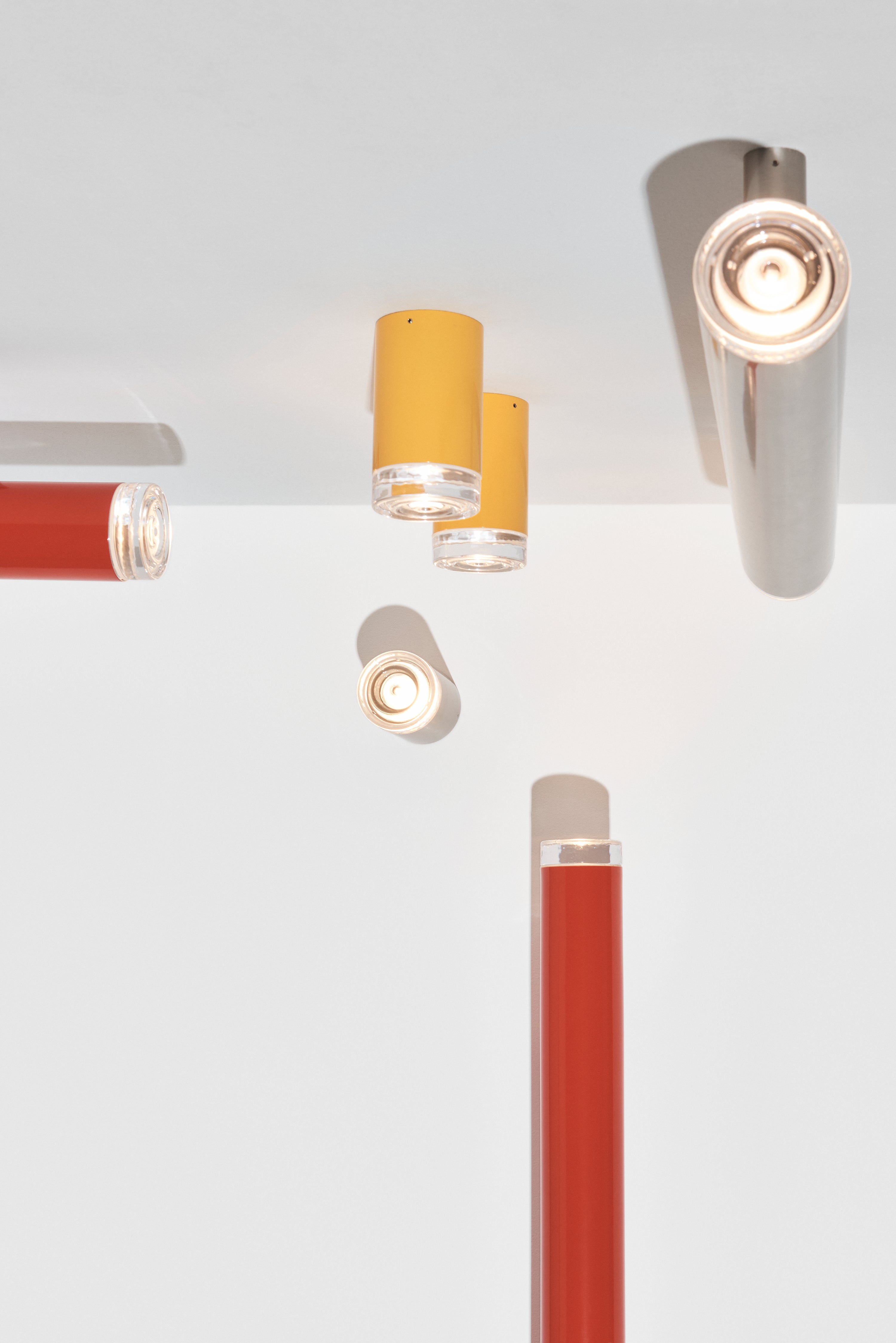 PYL wall lamp polished steel