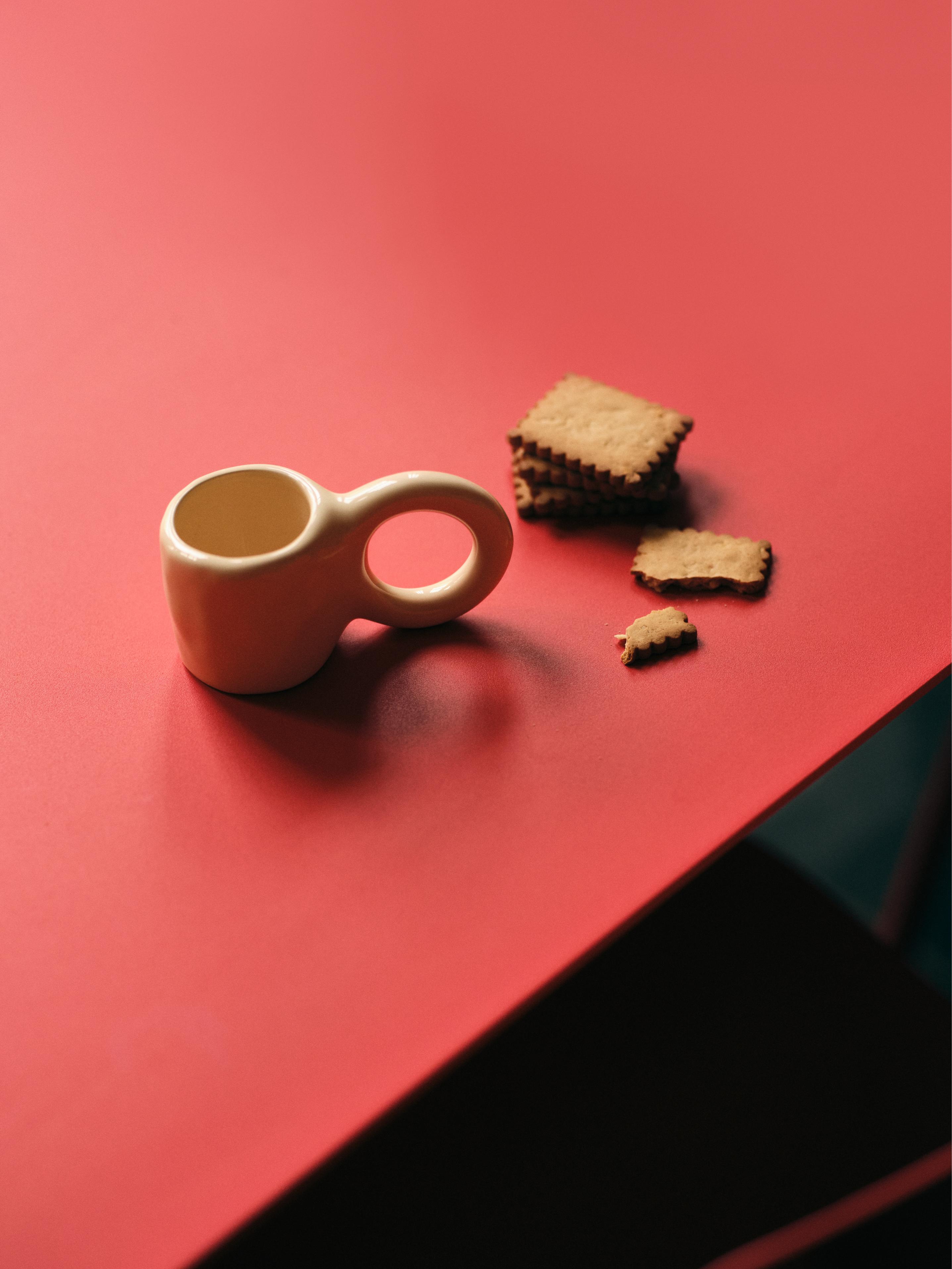 Sada šálků na espresso DONUT modrá