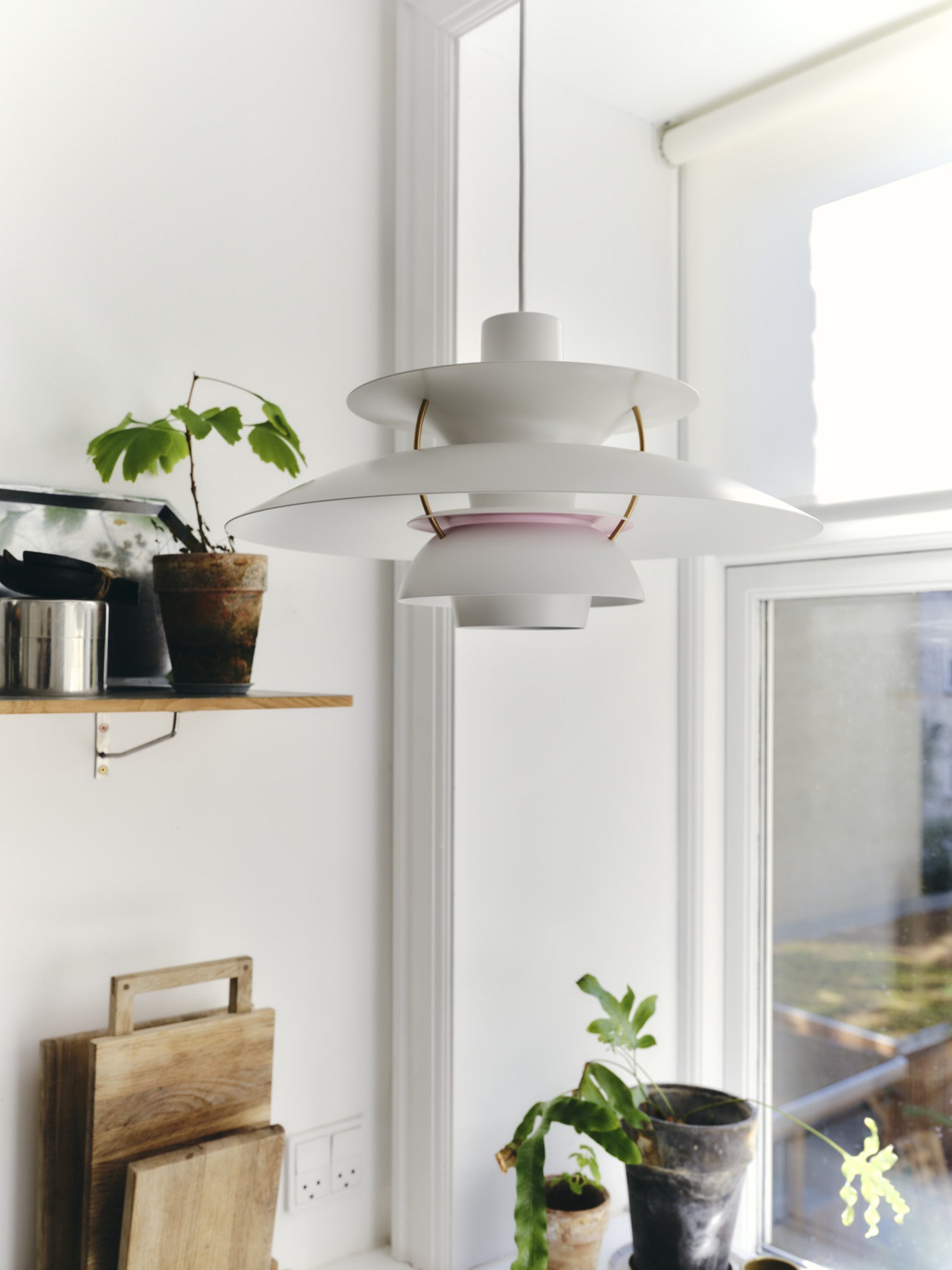 PH 5 modern white pendant lamp