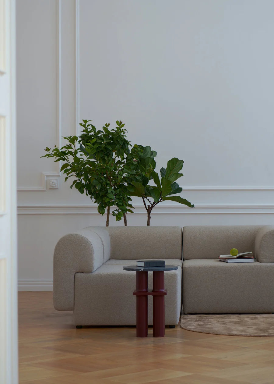 Modular Sofa TORI - Black Boucle Corner Module