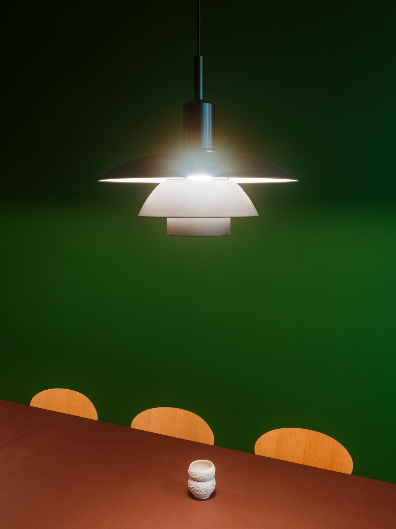 Závěsné svítidlo PH 5/5 černé