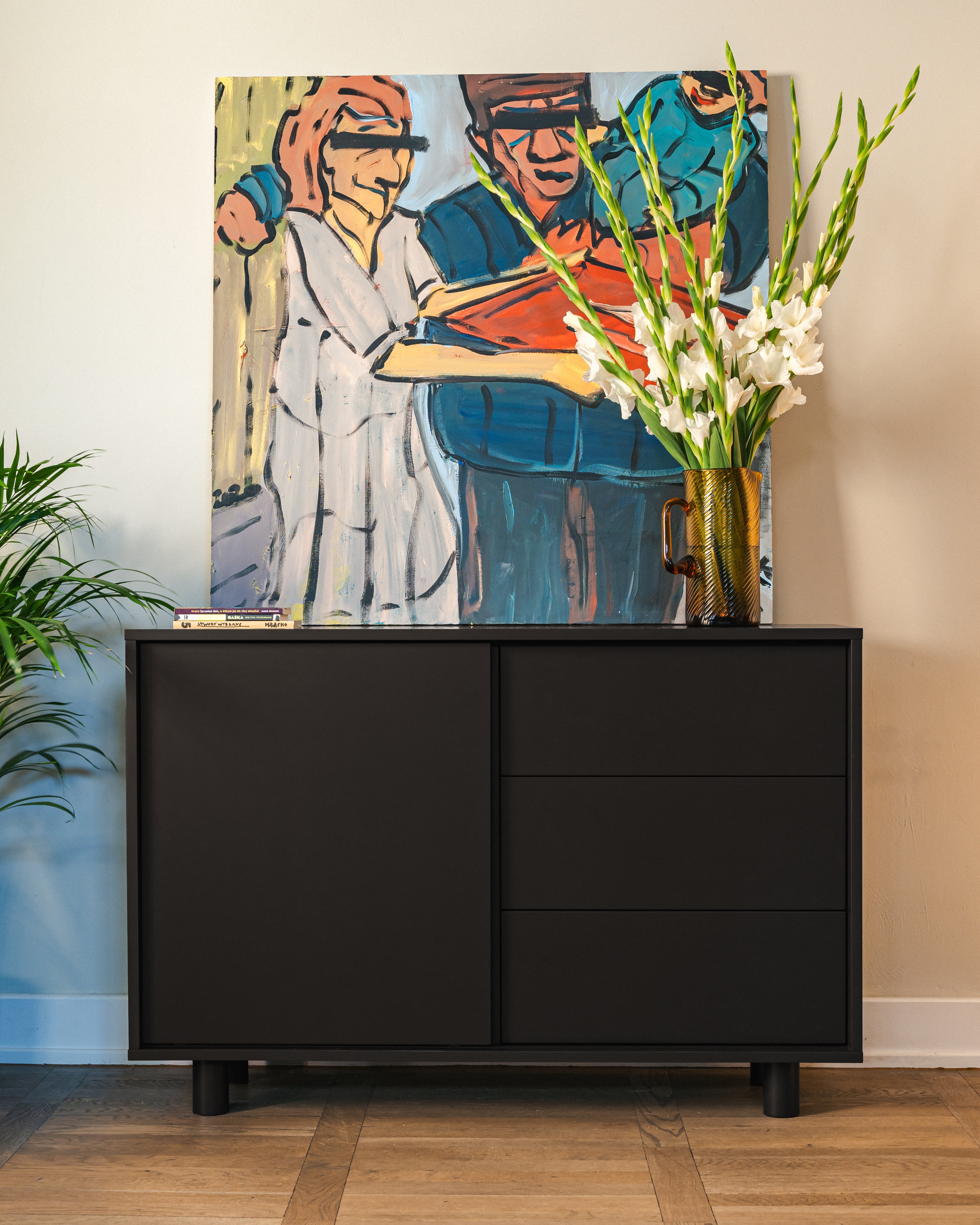 Komoda PAC kruczoczarny