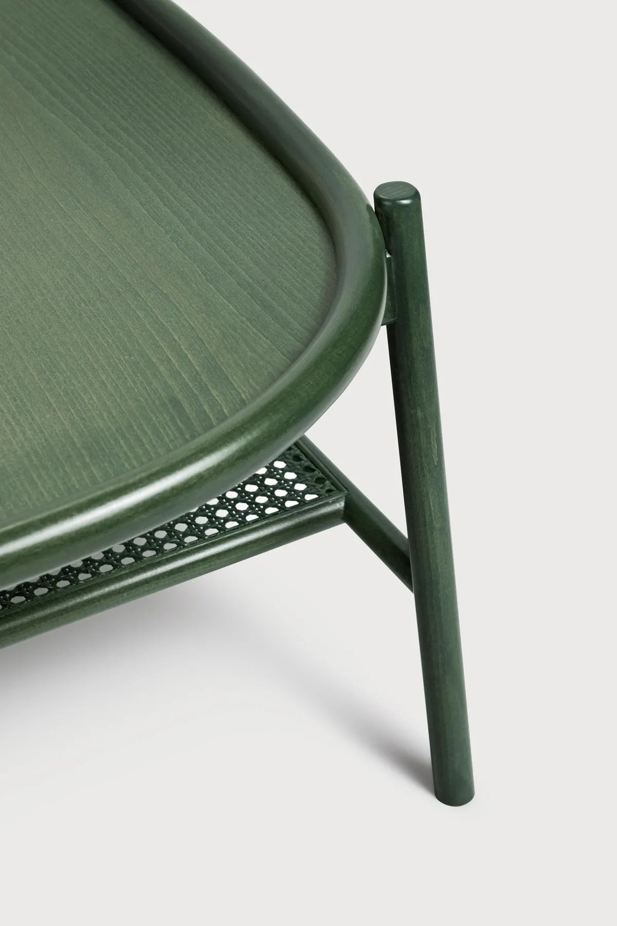 Coffee table drum beech wood