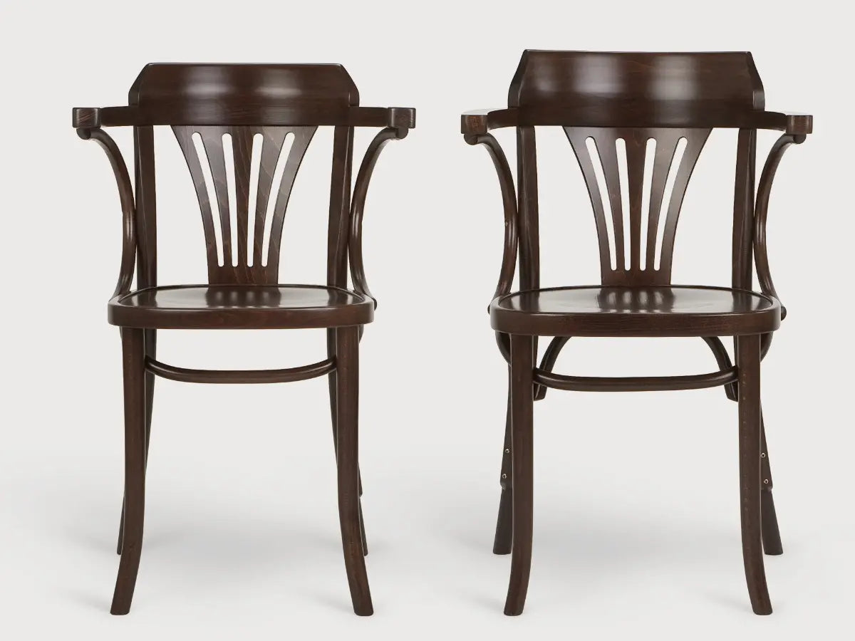 Chair with lockbooks B-5182 beech wood