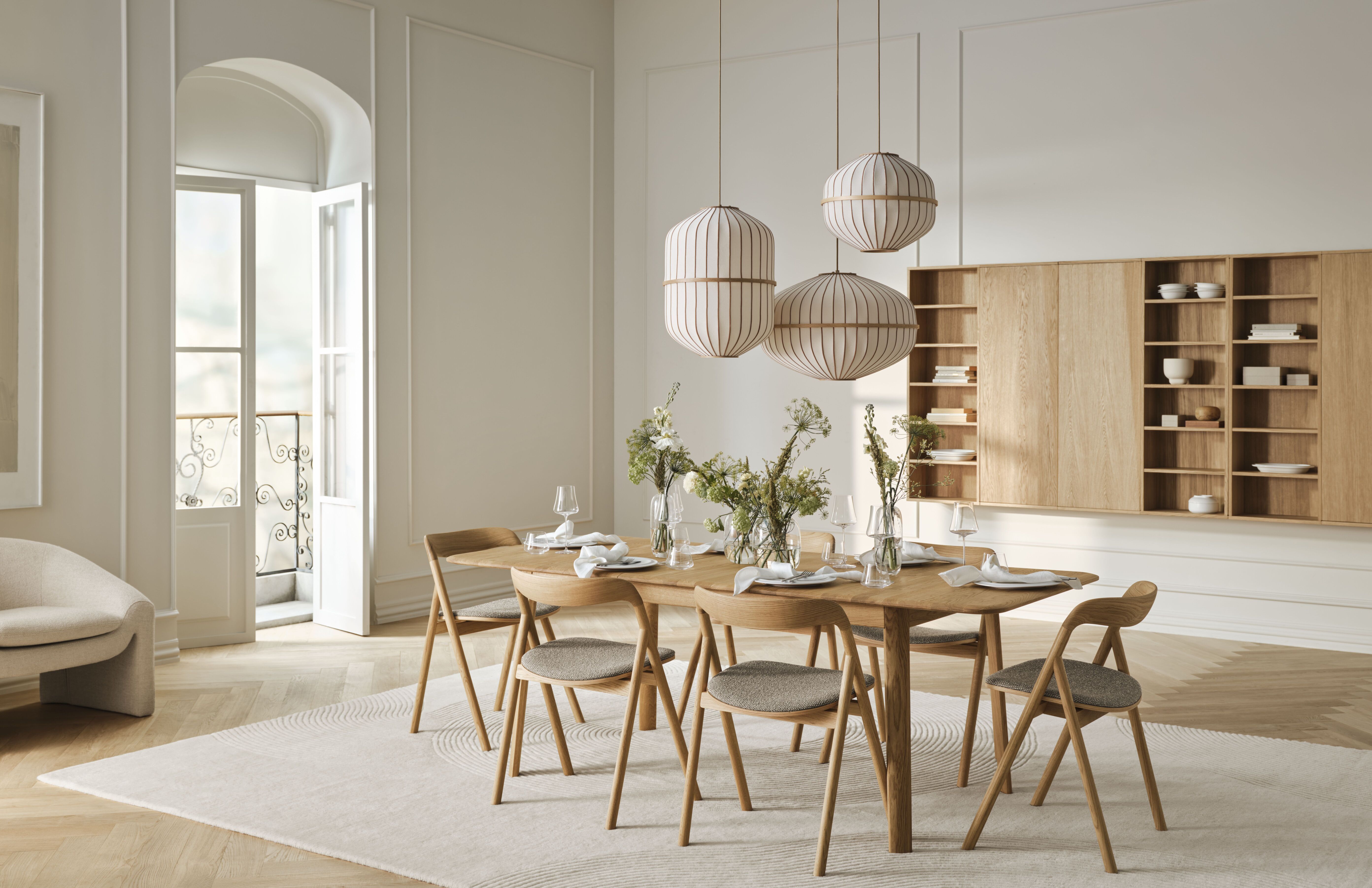 Závěsná lampa LUCÉN béžová