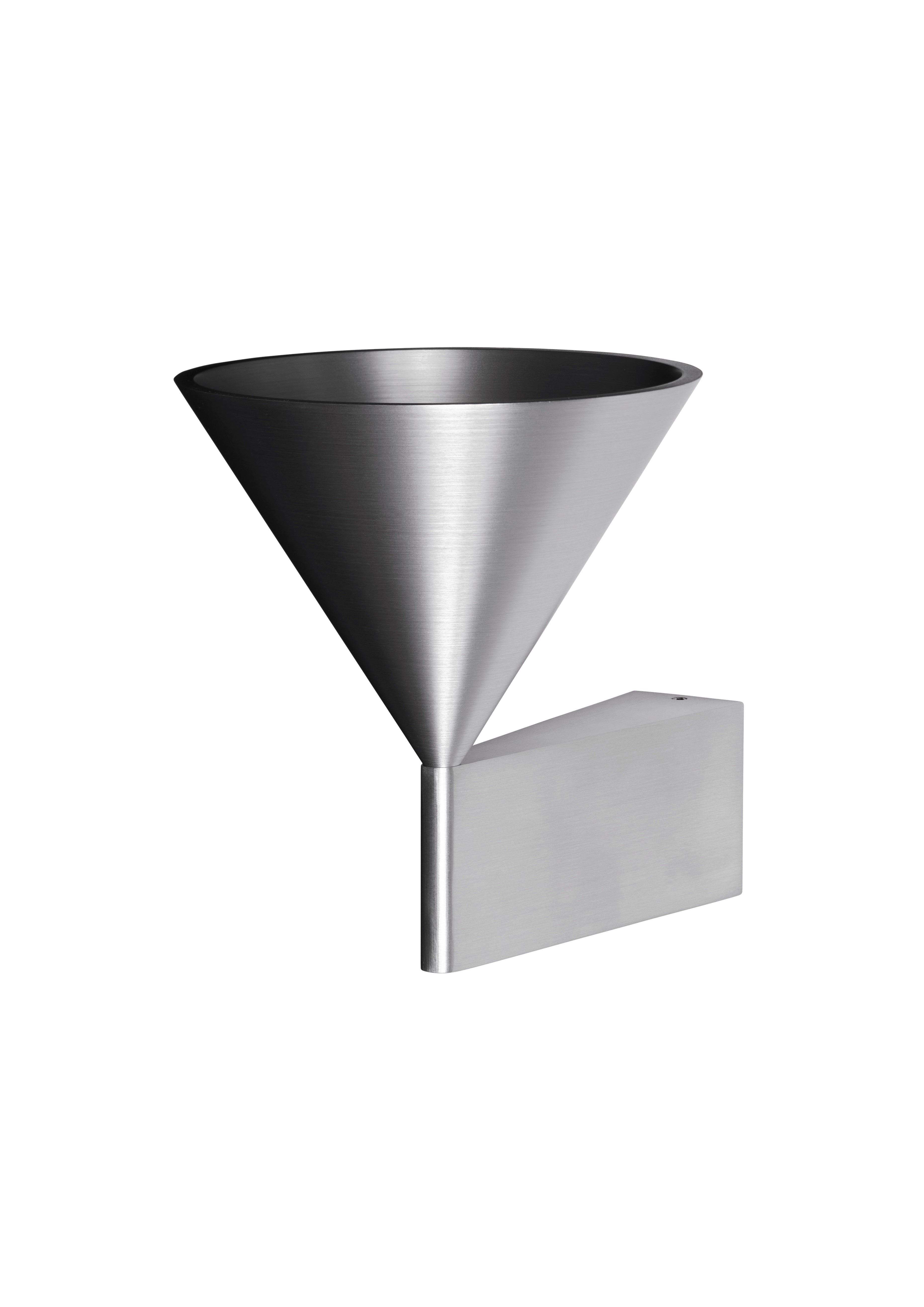 Nástěnná lampa APOLLO stříbrná