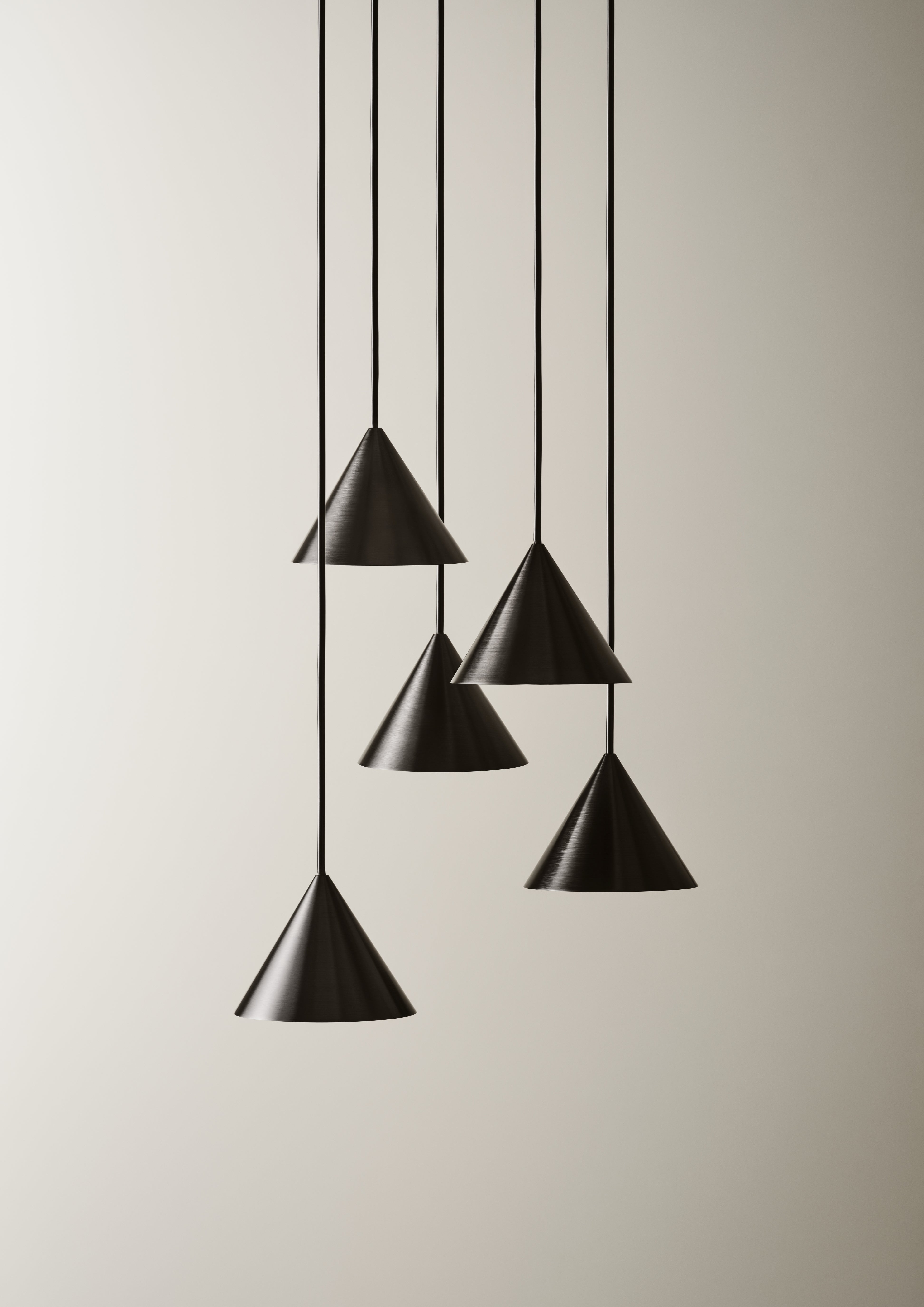 Závěsná lampa APOLLO ZERO černá