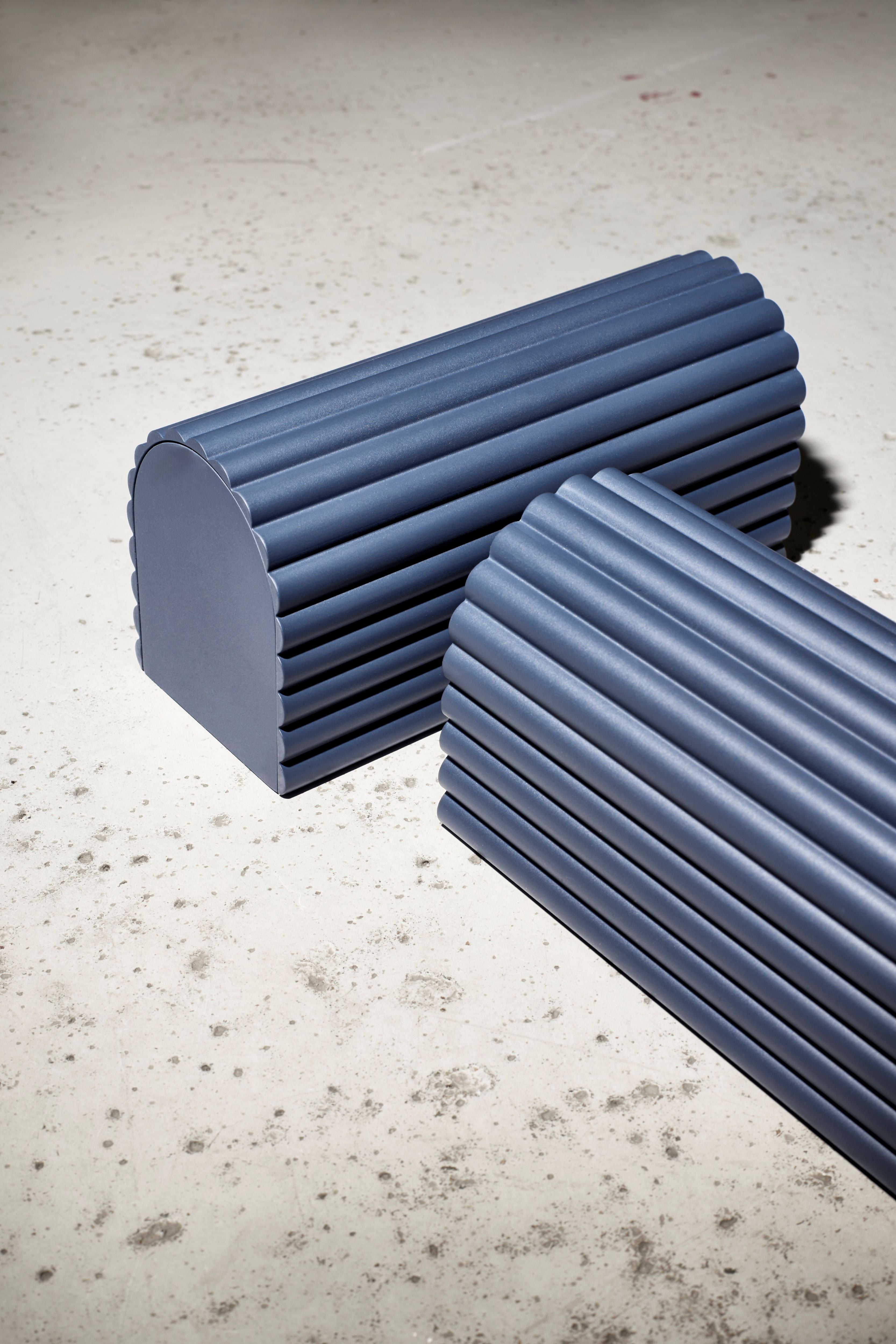 Nástěnná lampa DONNA modrá