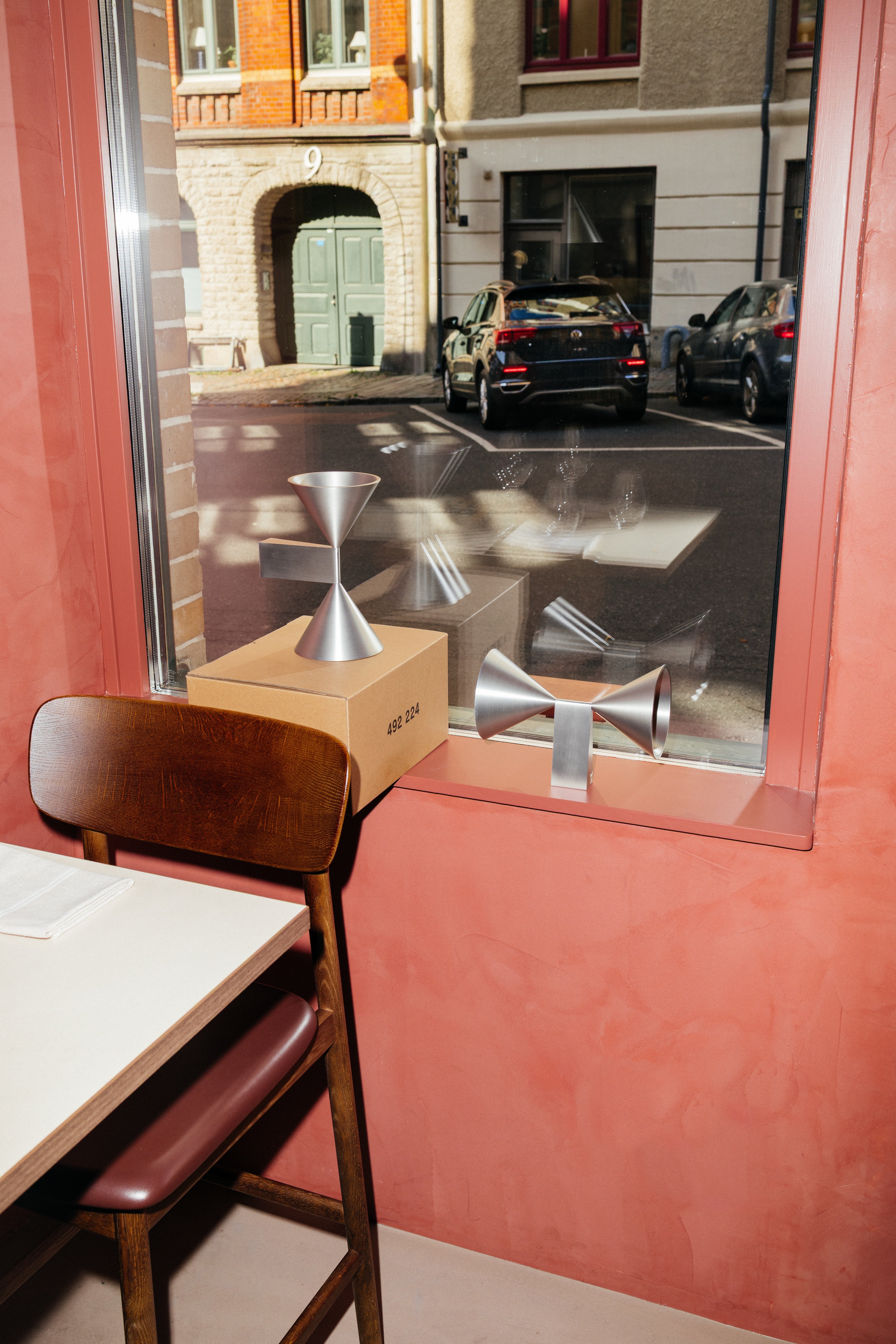 Lampa ścienna APOLLO GRAND srebrny