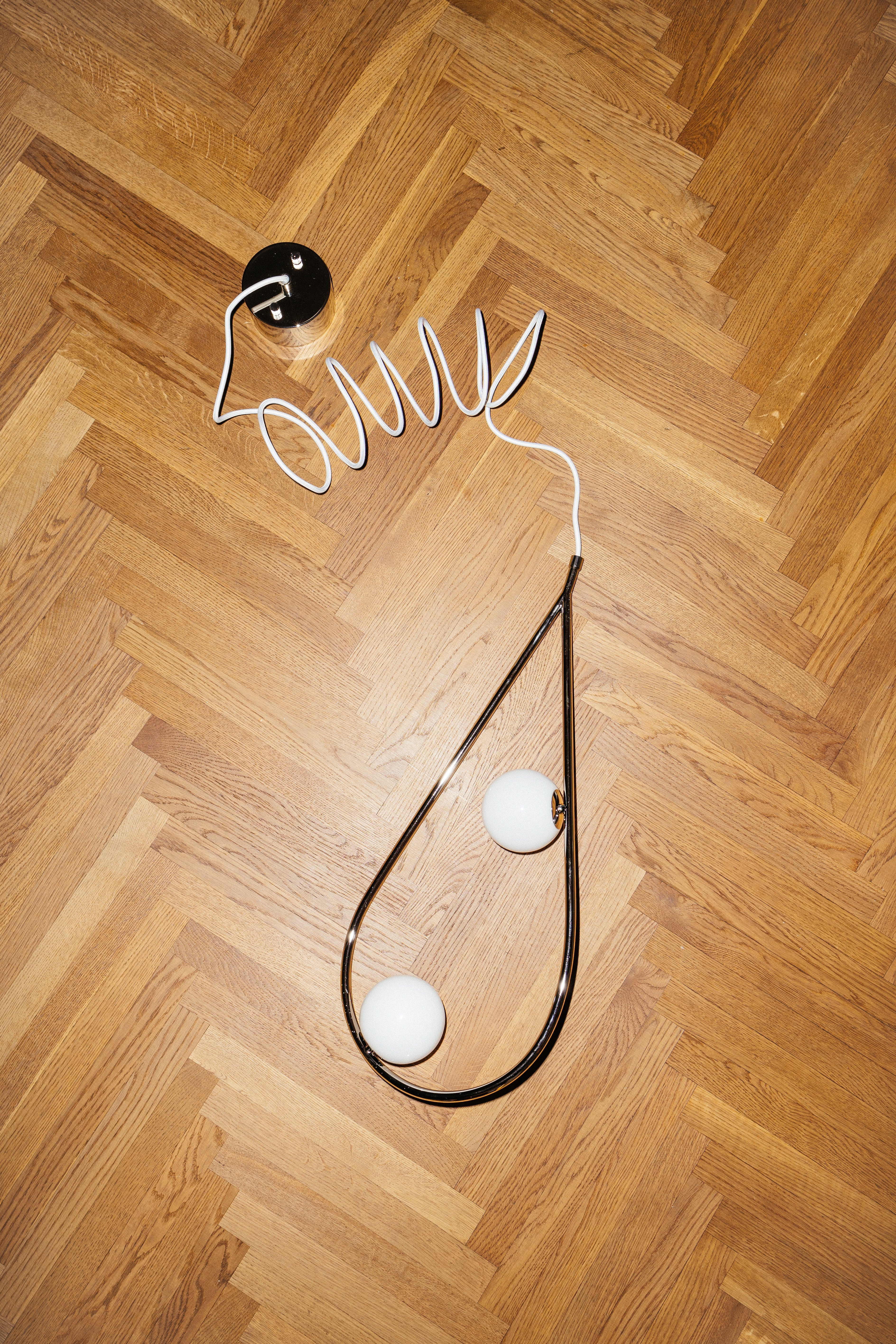 PEARLS Pendant Lamp Nickel