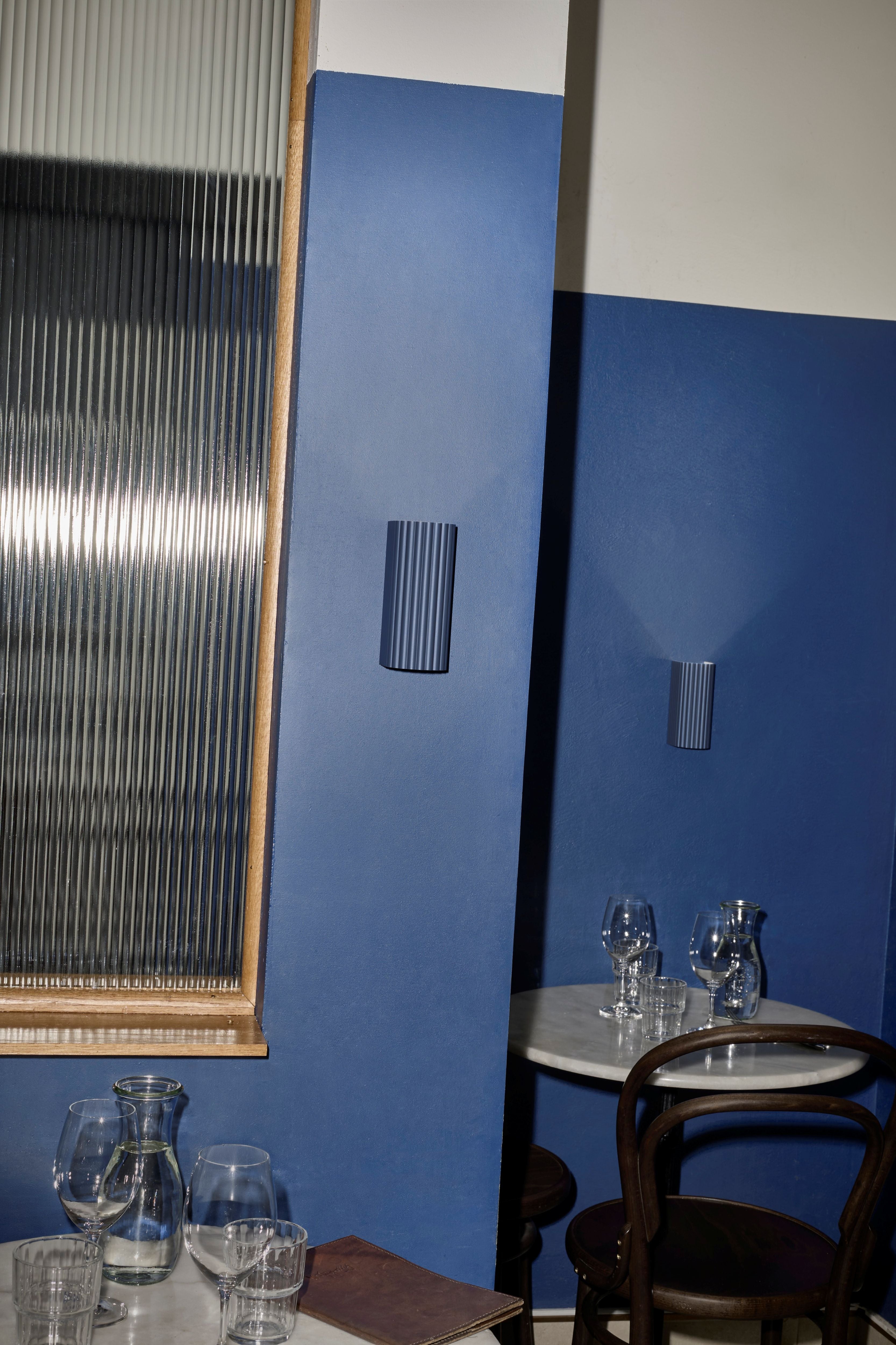 Nástěnná lampa DONNA modrá