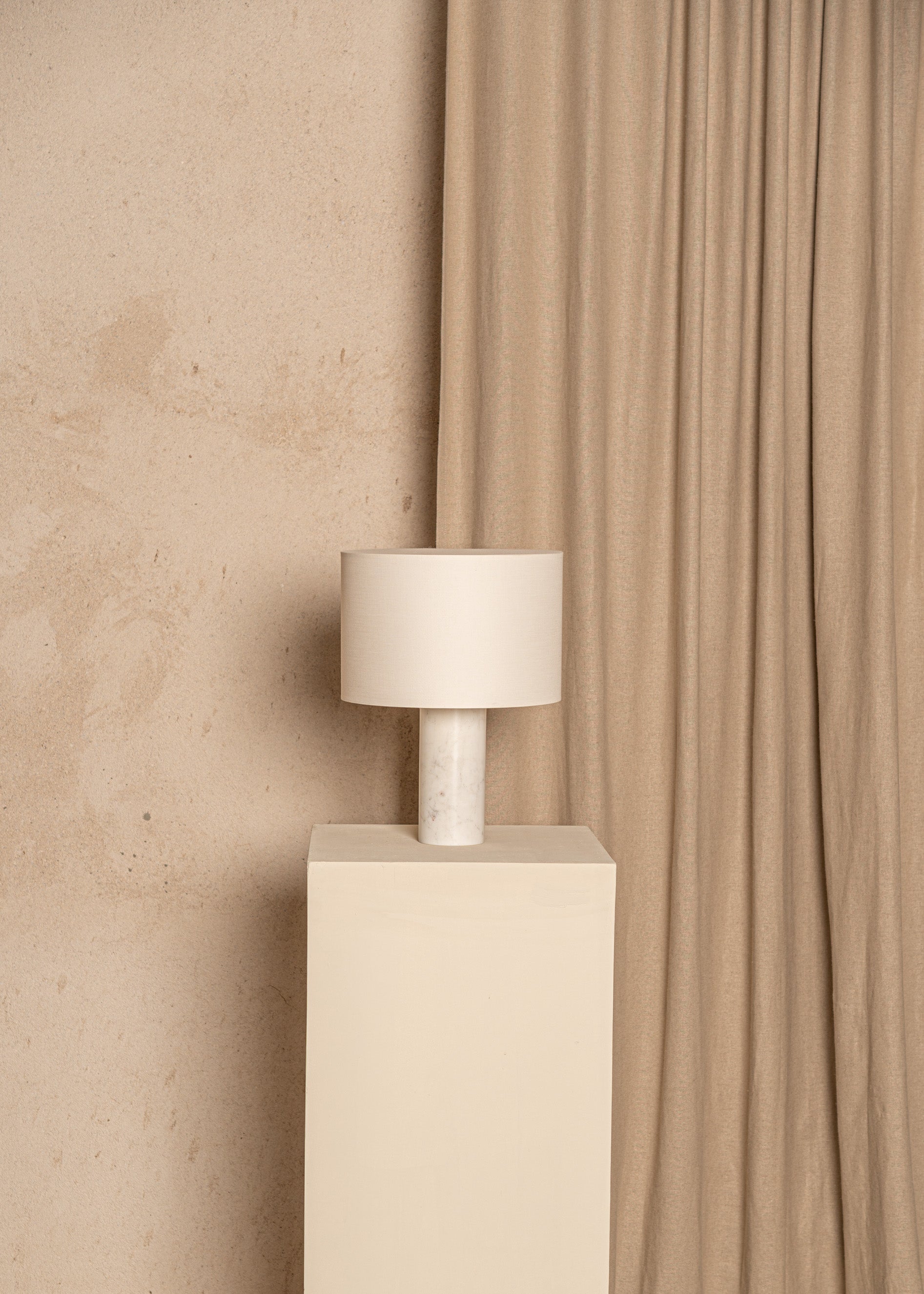 PIPITO Table Lamp White Marble
