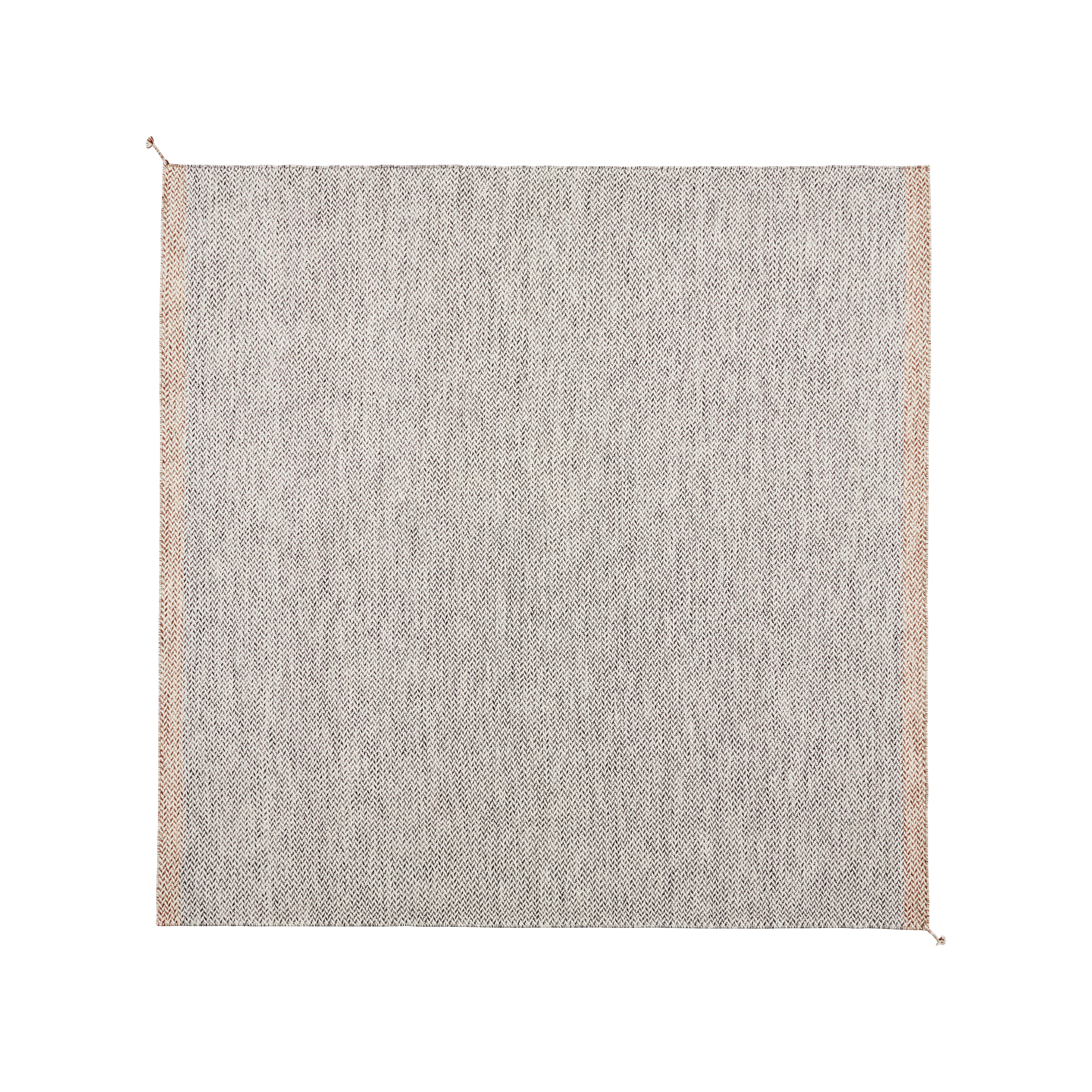 Black and White PLY Rug