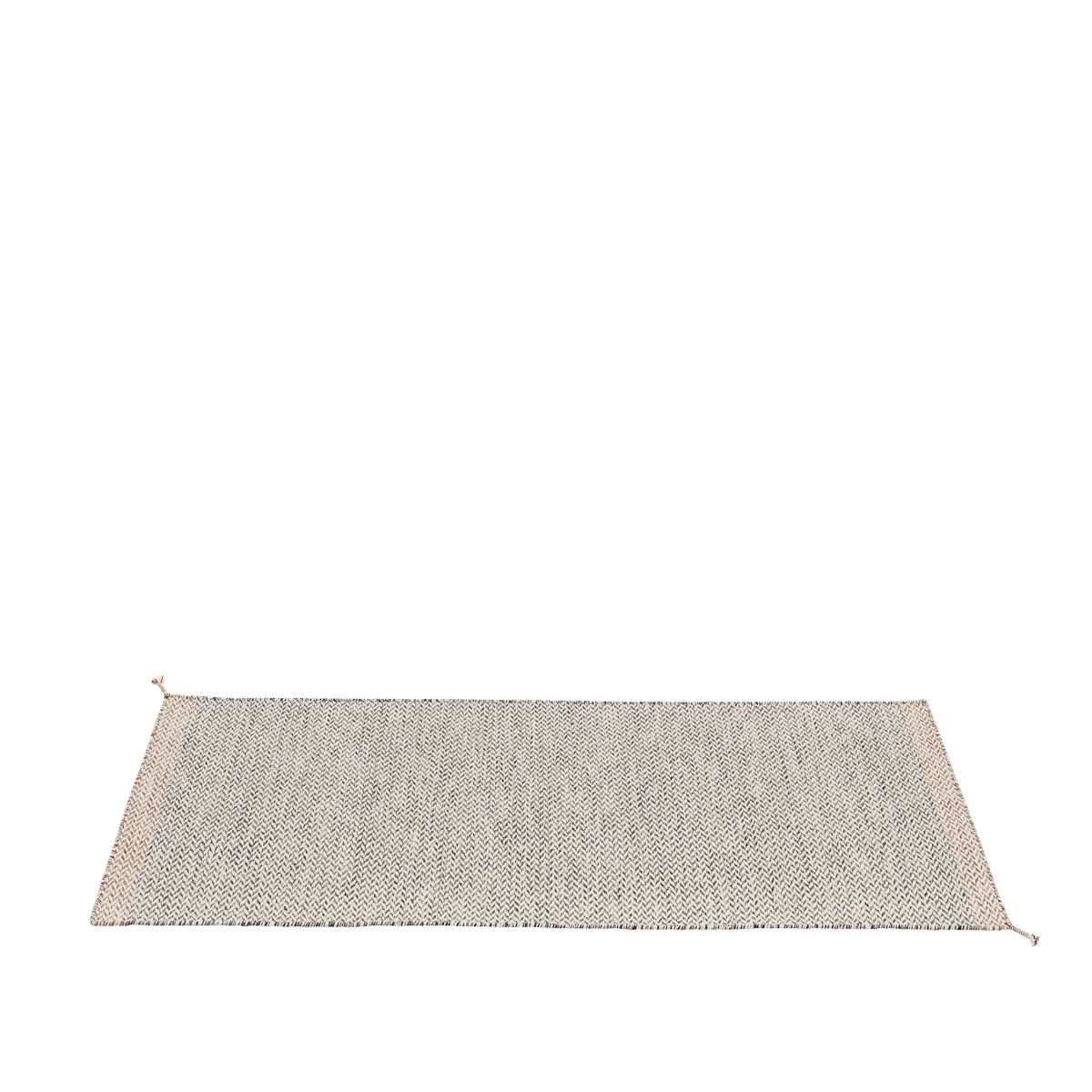 Venkovní koberec PLY černo-bílý