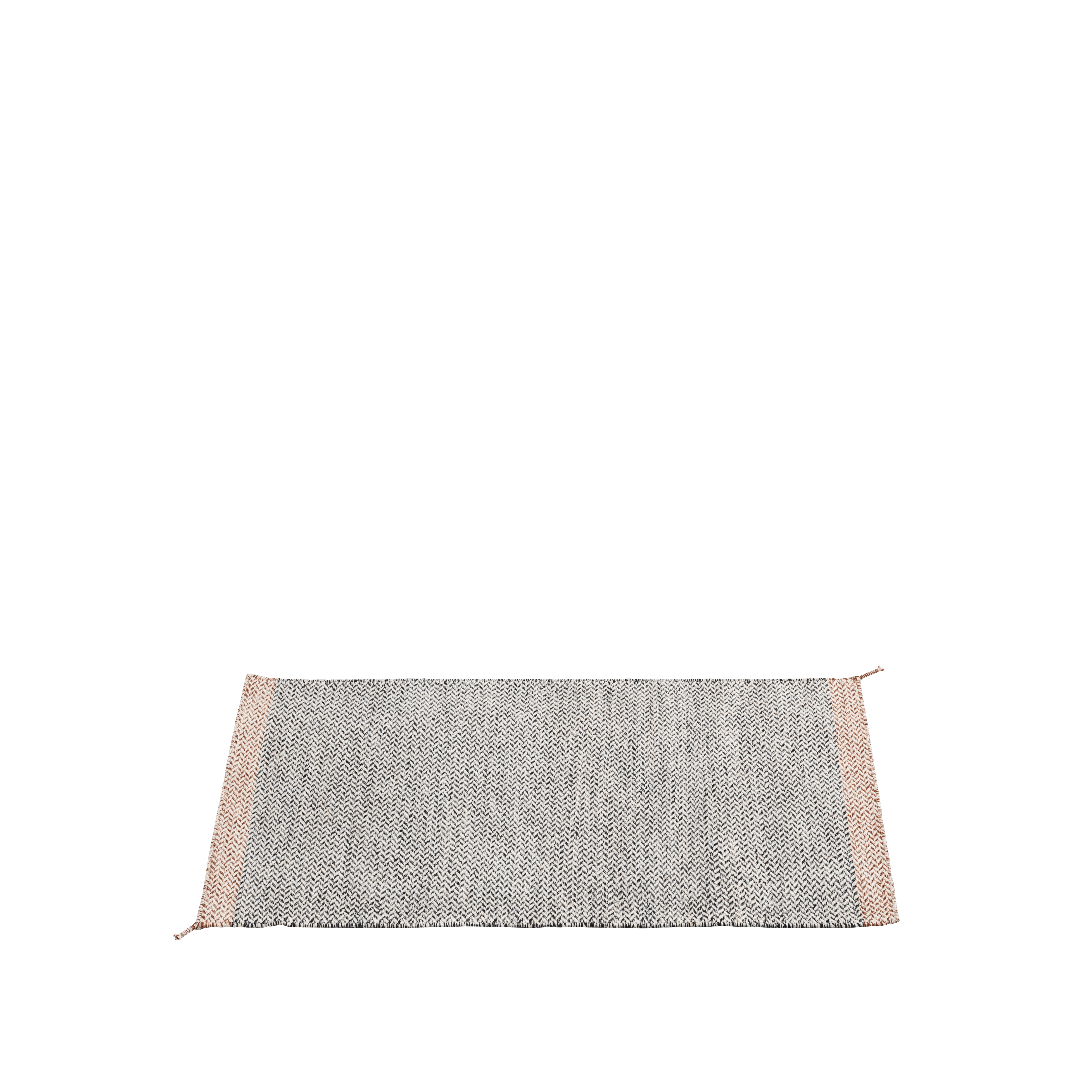 Black and White PLY Rug