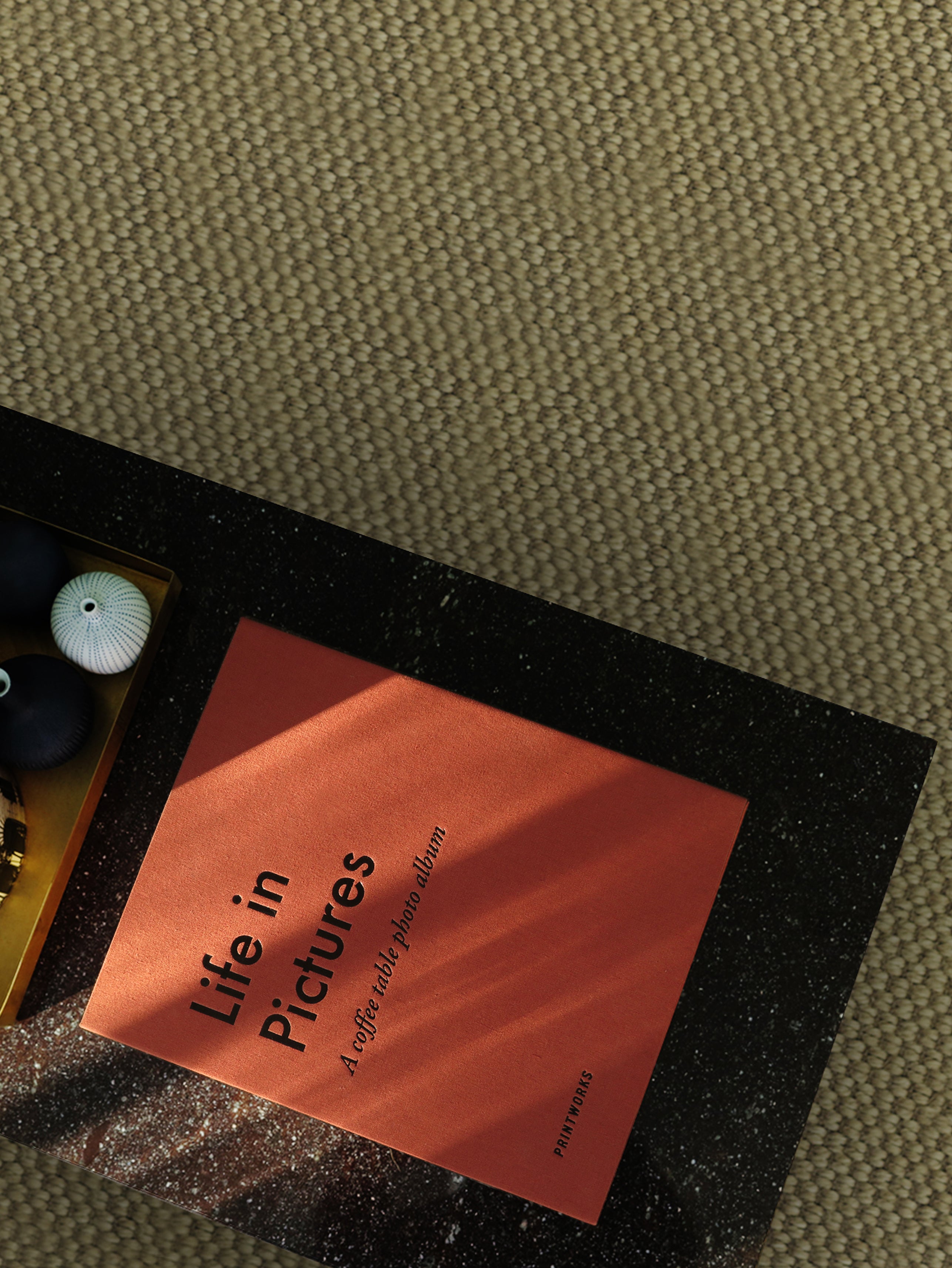 Fotoalbum LIFE IN PICTURES oranžové