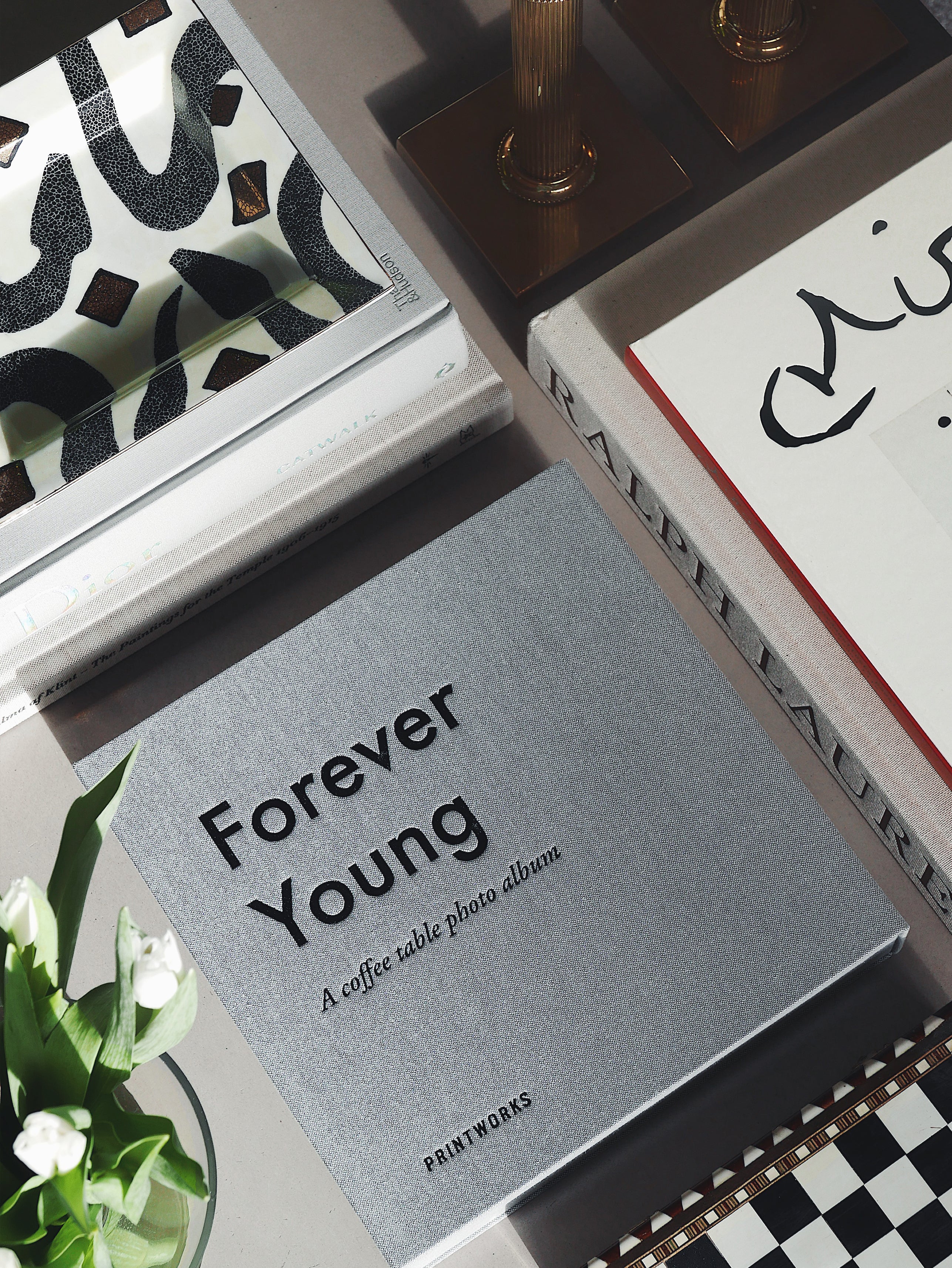 FOREVER YOUNG Photo Album Gray