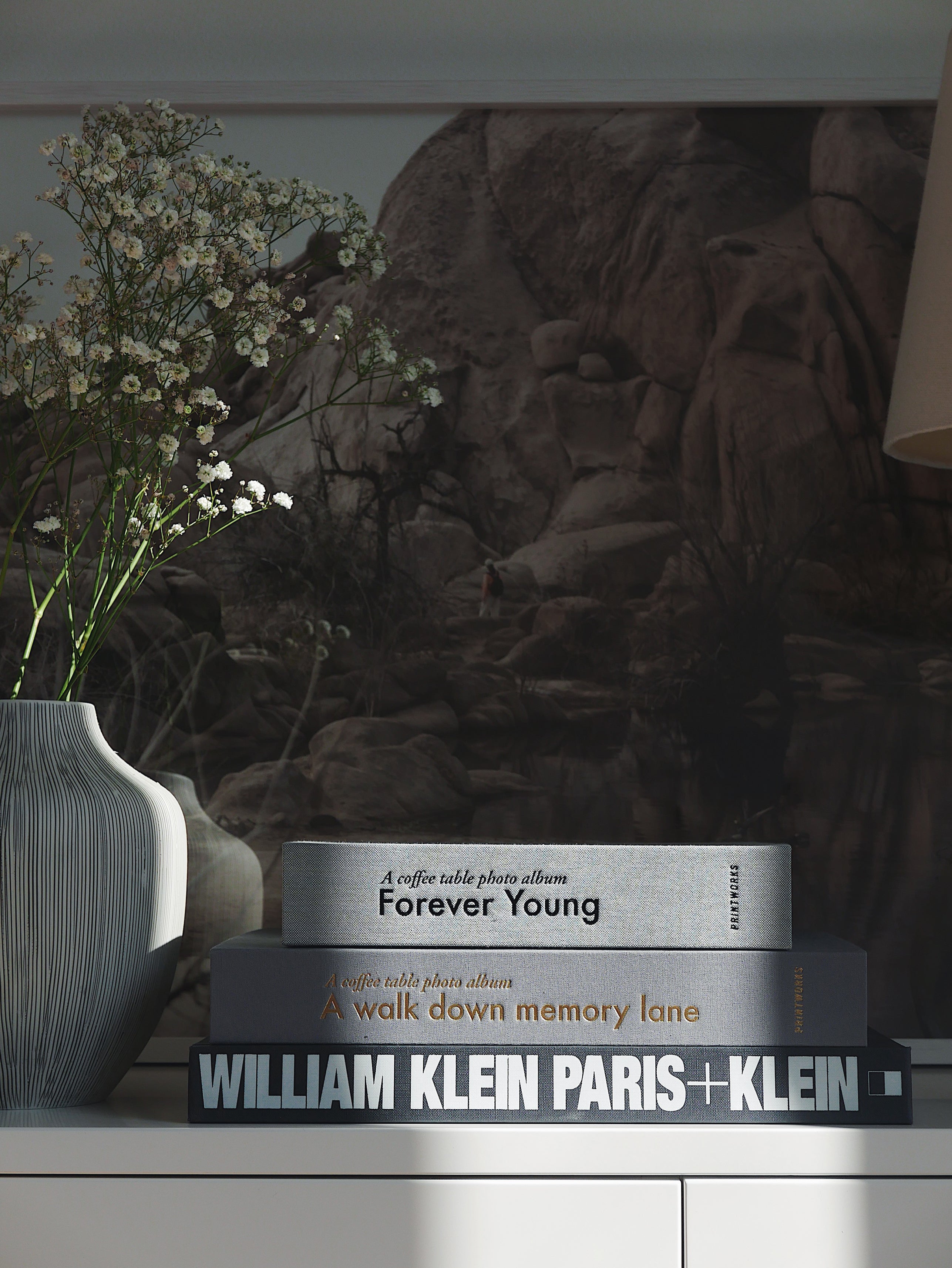 FOREVER YOUNG Photo Album Gray