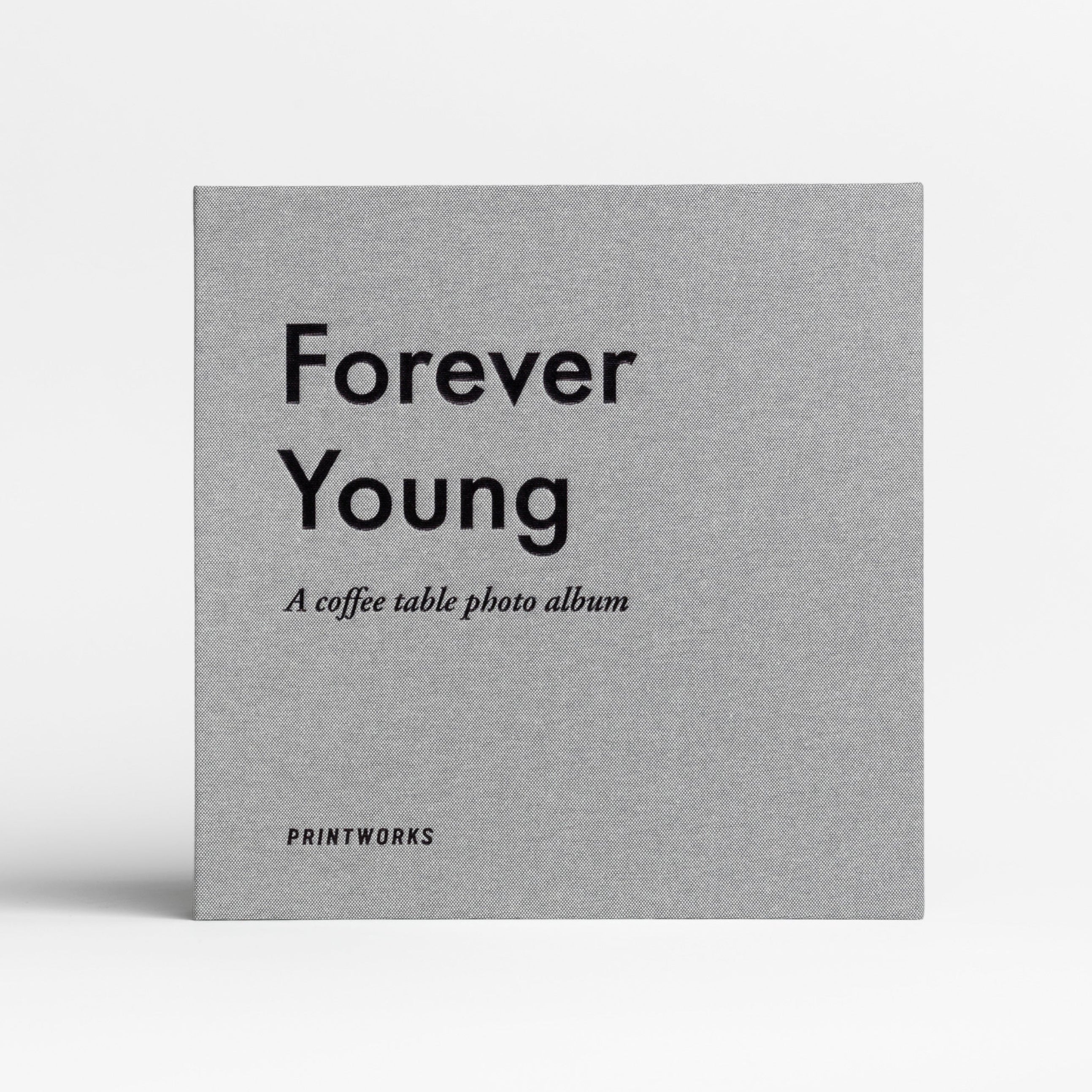 FOREVER YOUNG Photo Album Gray