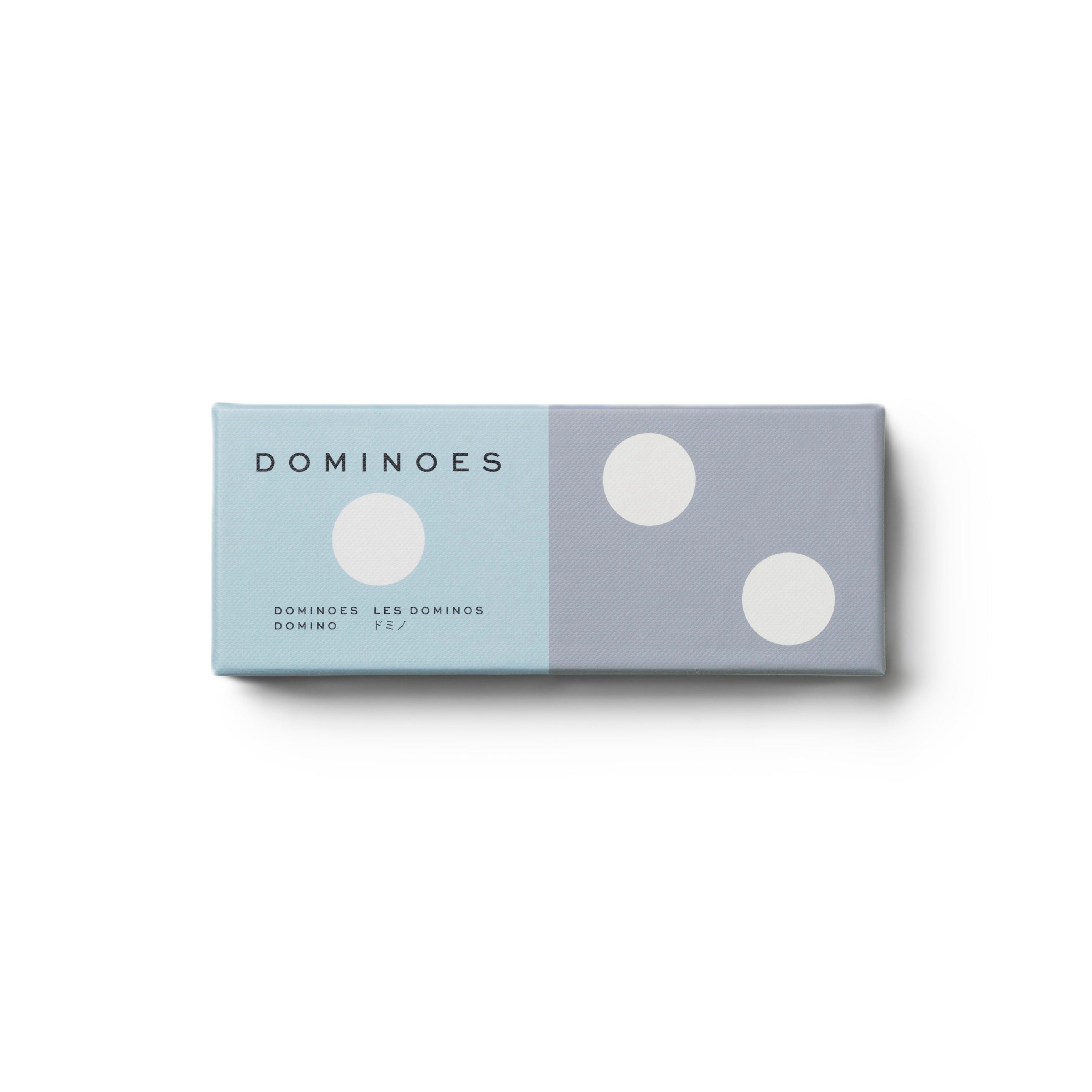 Šedá DOMINO s modrou