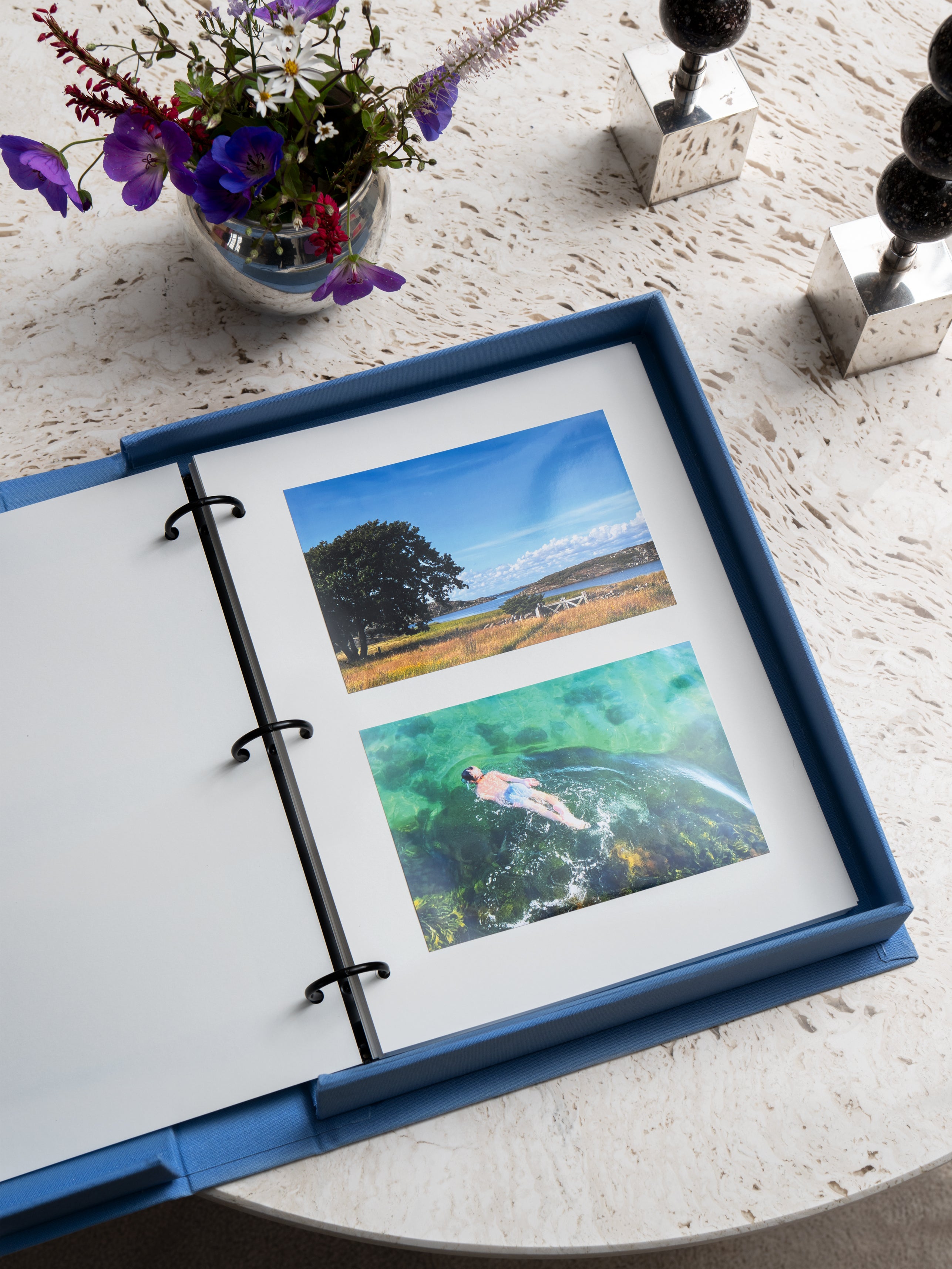 Album na fotografie MOMENTS THAT MATTERS THE MOST modrý