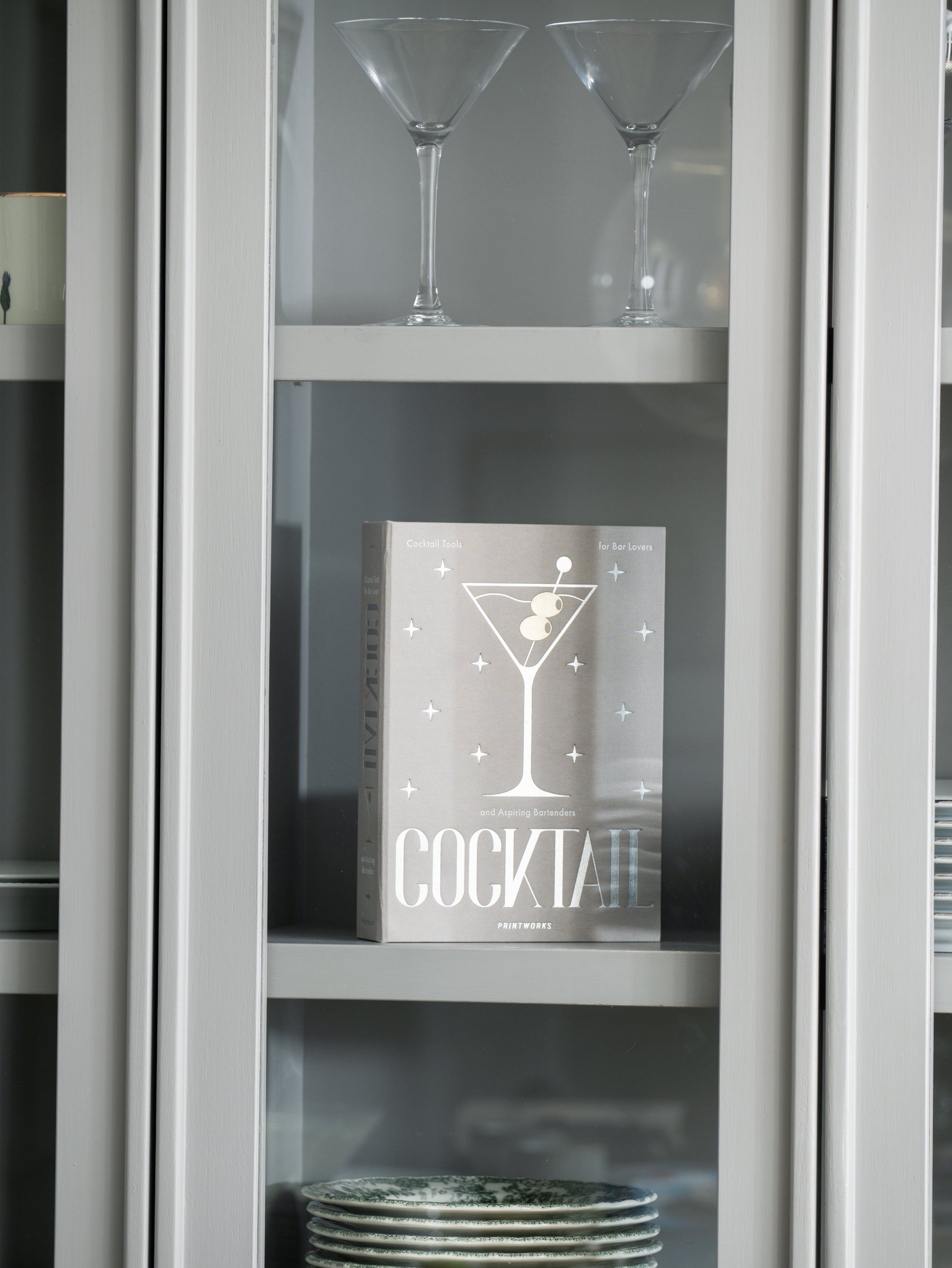 Sada na koktejly COCKTAIL TOOLS šedá