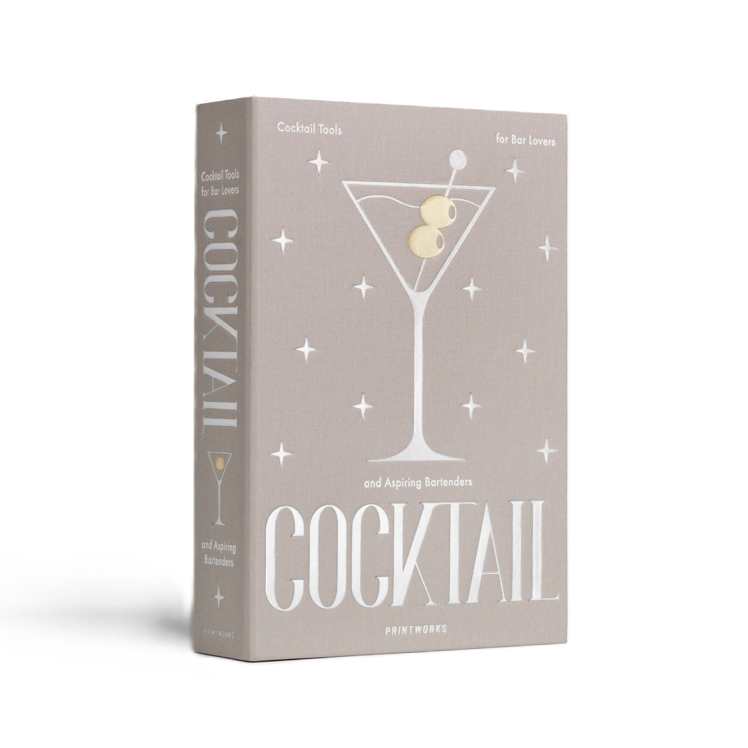 Sada na koktejly COCKTAIL TOOLS šedá