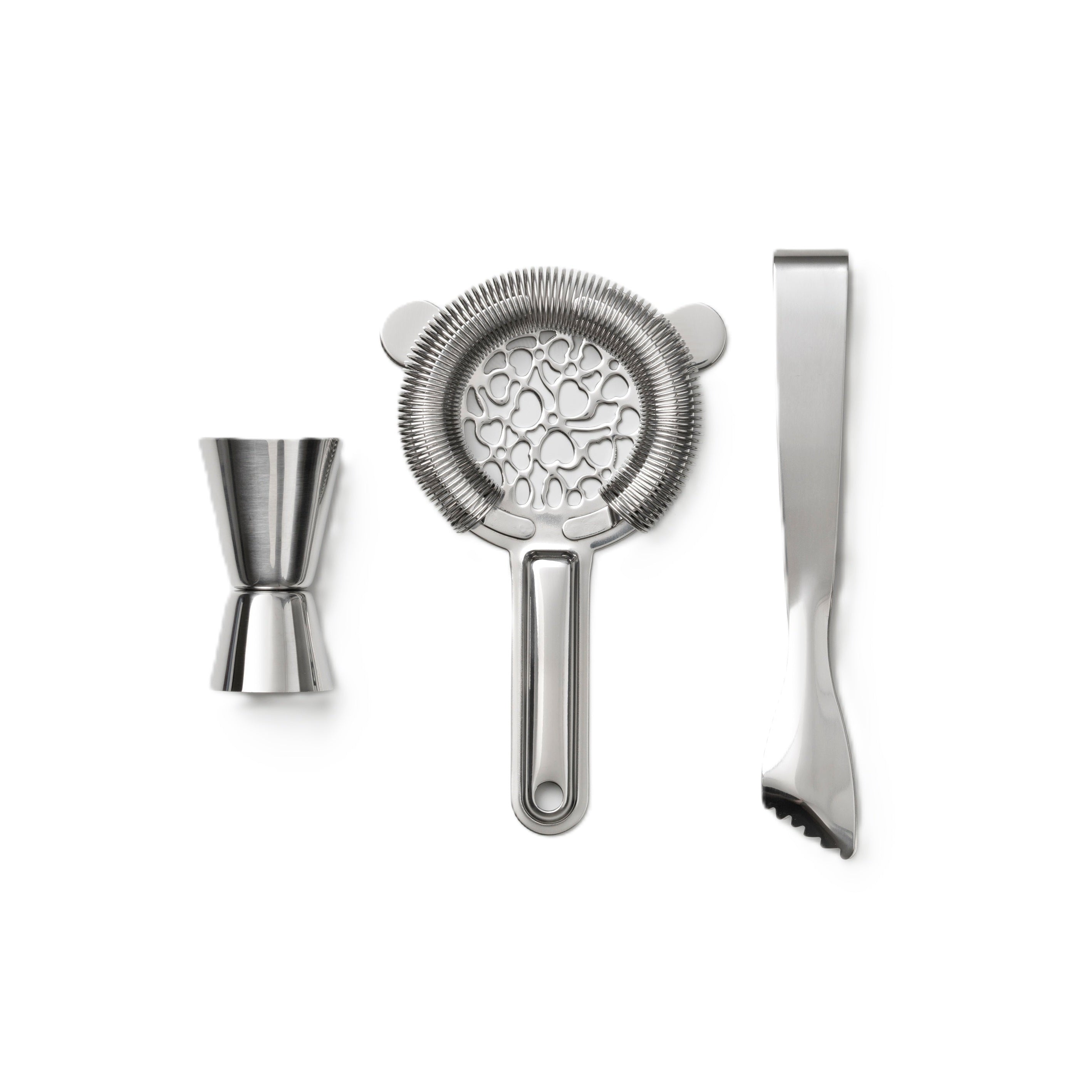 Sada na koktejly COCKTAIL TOOLS šedá