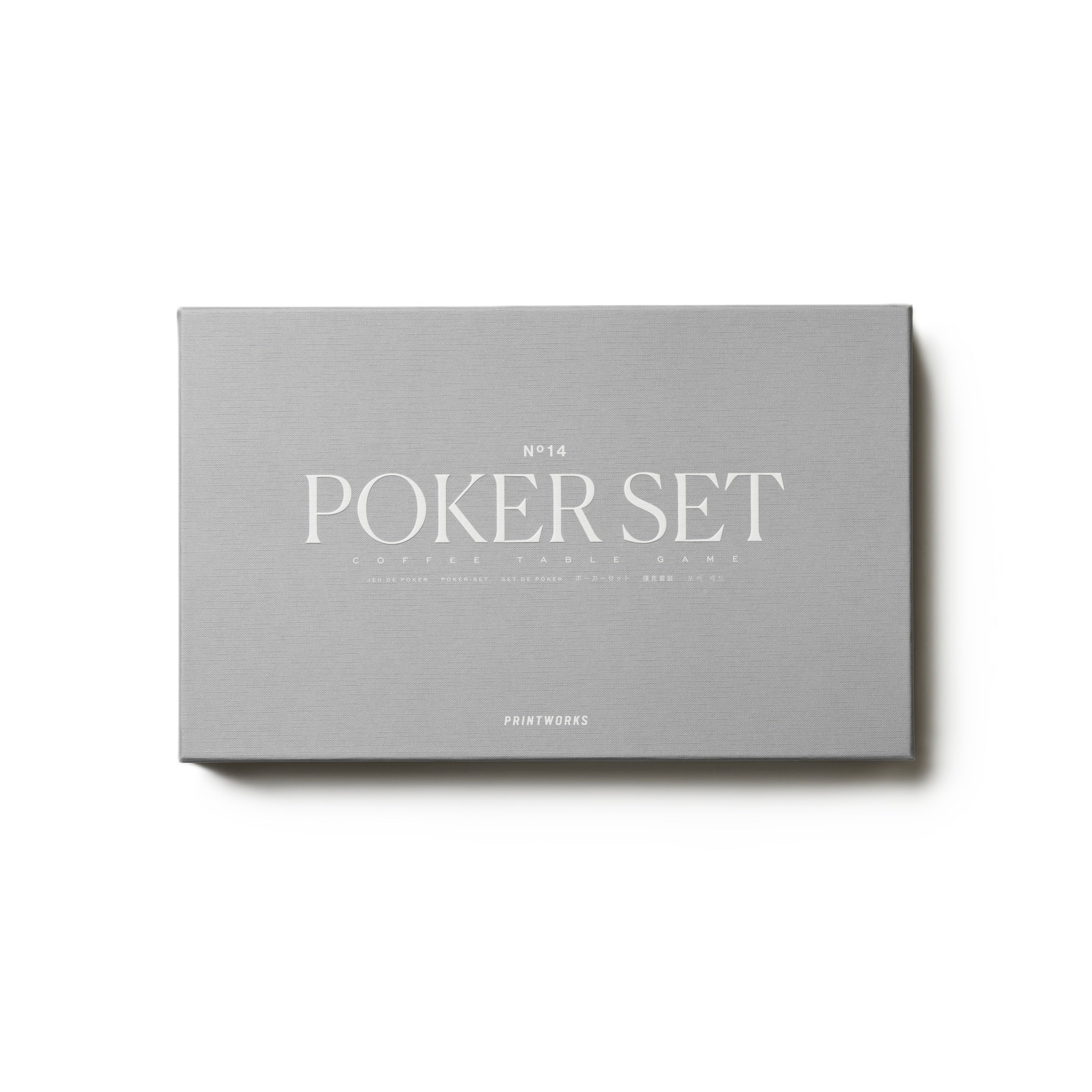Gray Poker Set