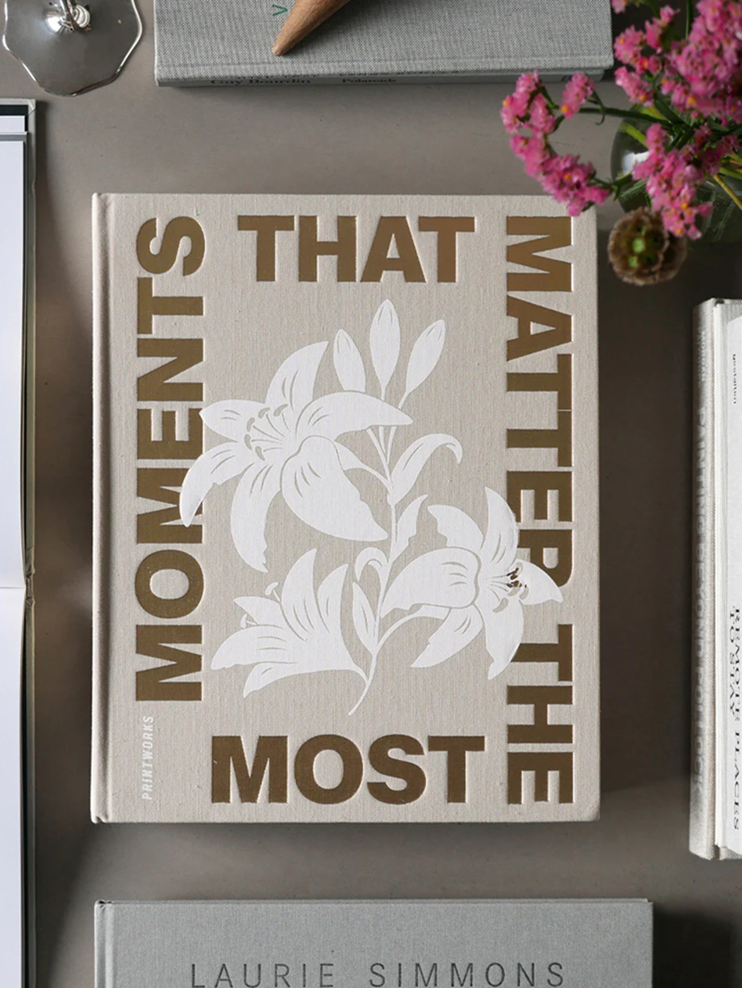 Photo Album MOMENTS THAT MATTER THE MOST beige