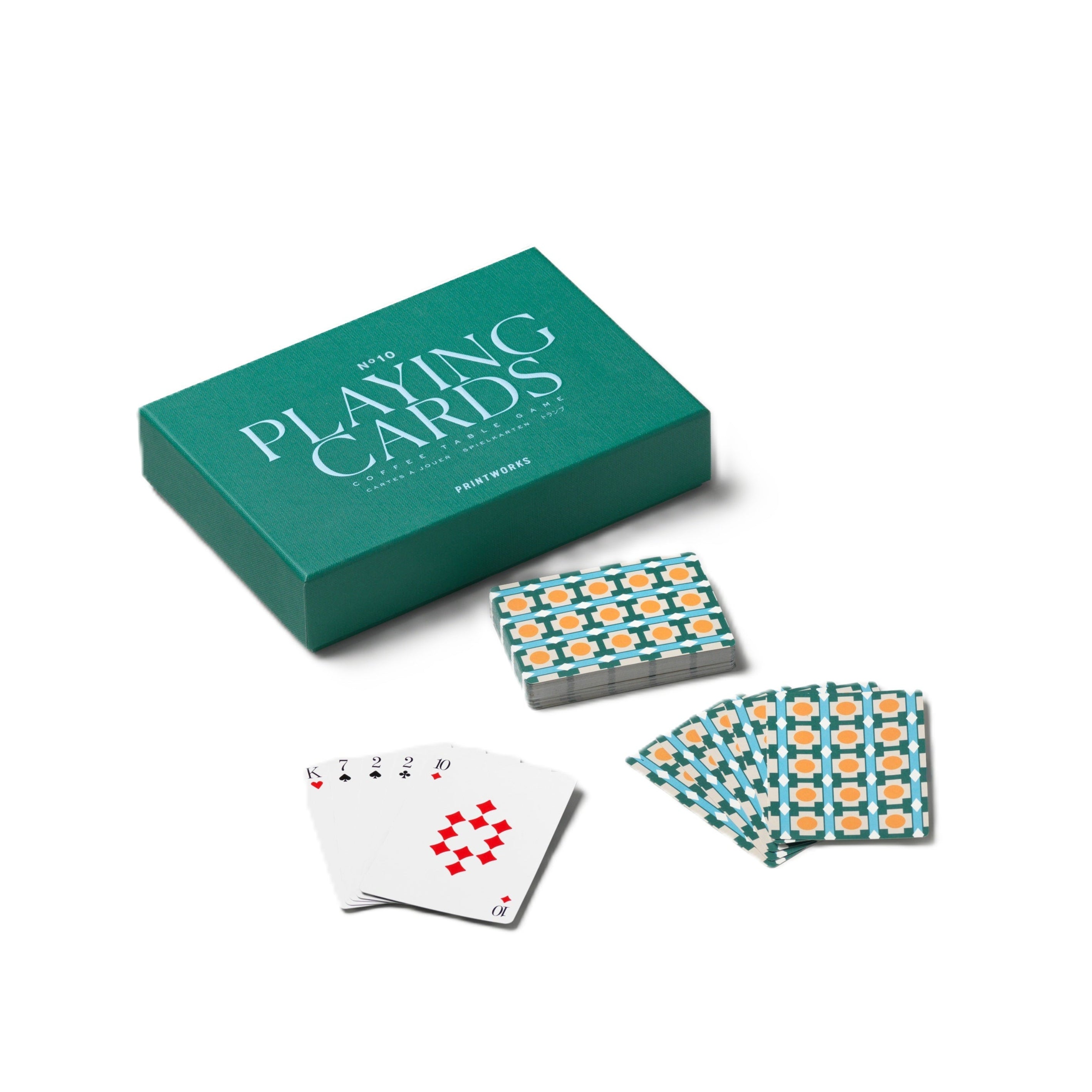 PLAYING CARDS green