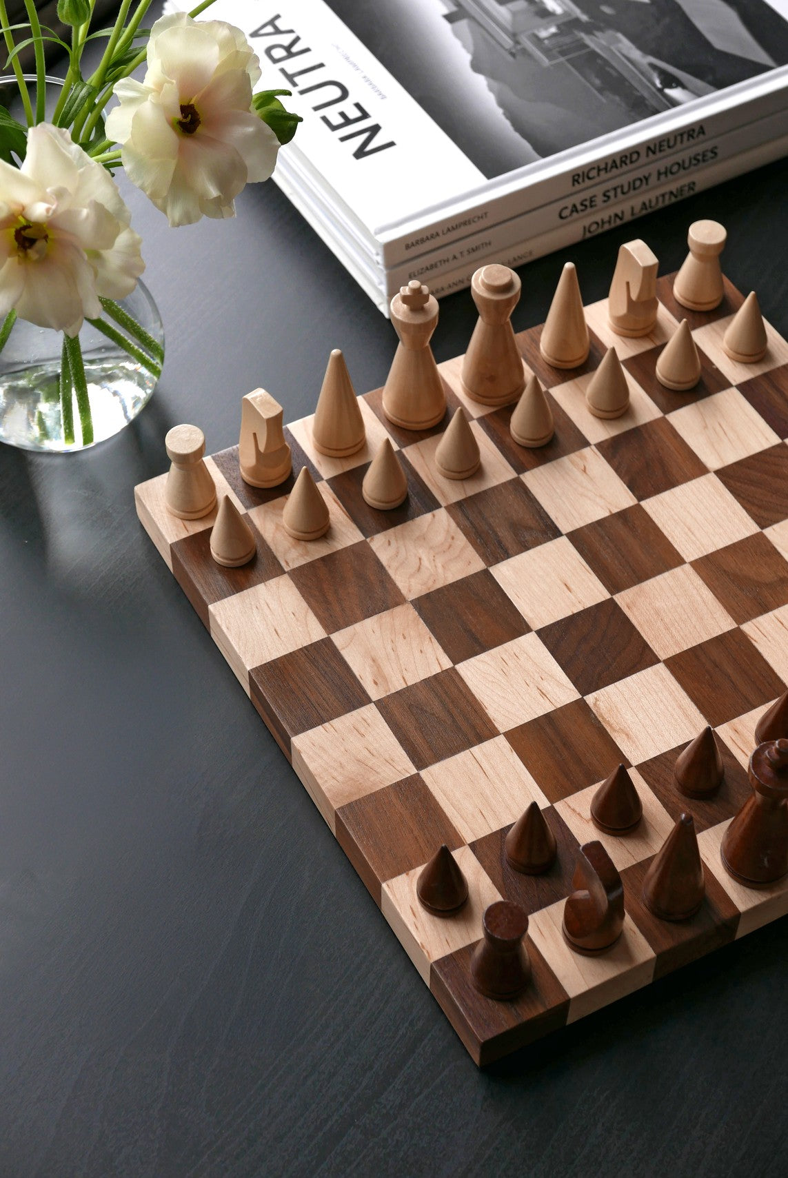 MINIMALIST CHESS Set in Wood