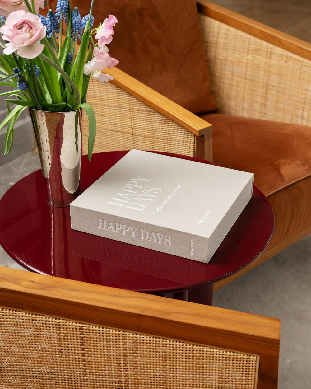 Fotoalbum ŠŤASTNÉ DNY světle šedé