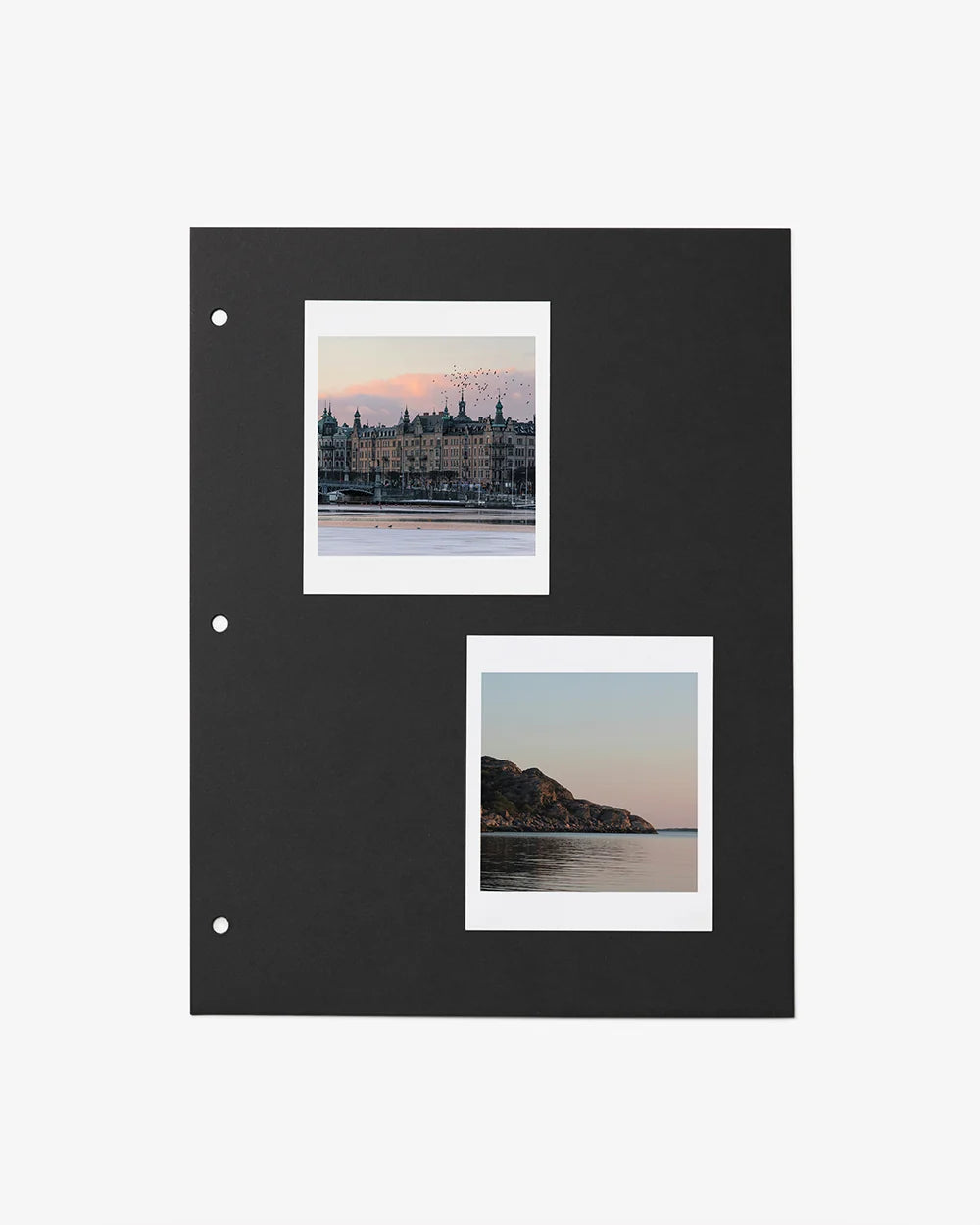 Doplňkové stránky do fotoalba PHOTO PAPER BLACK černé