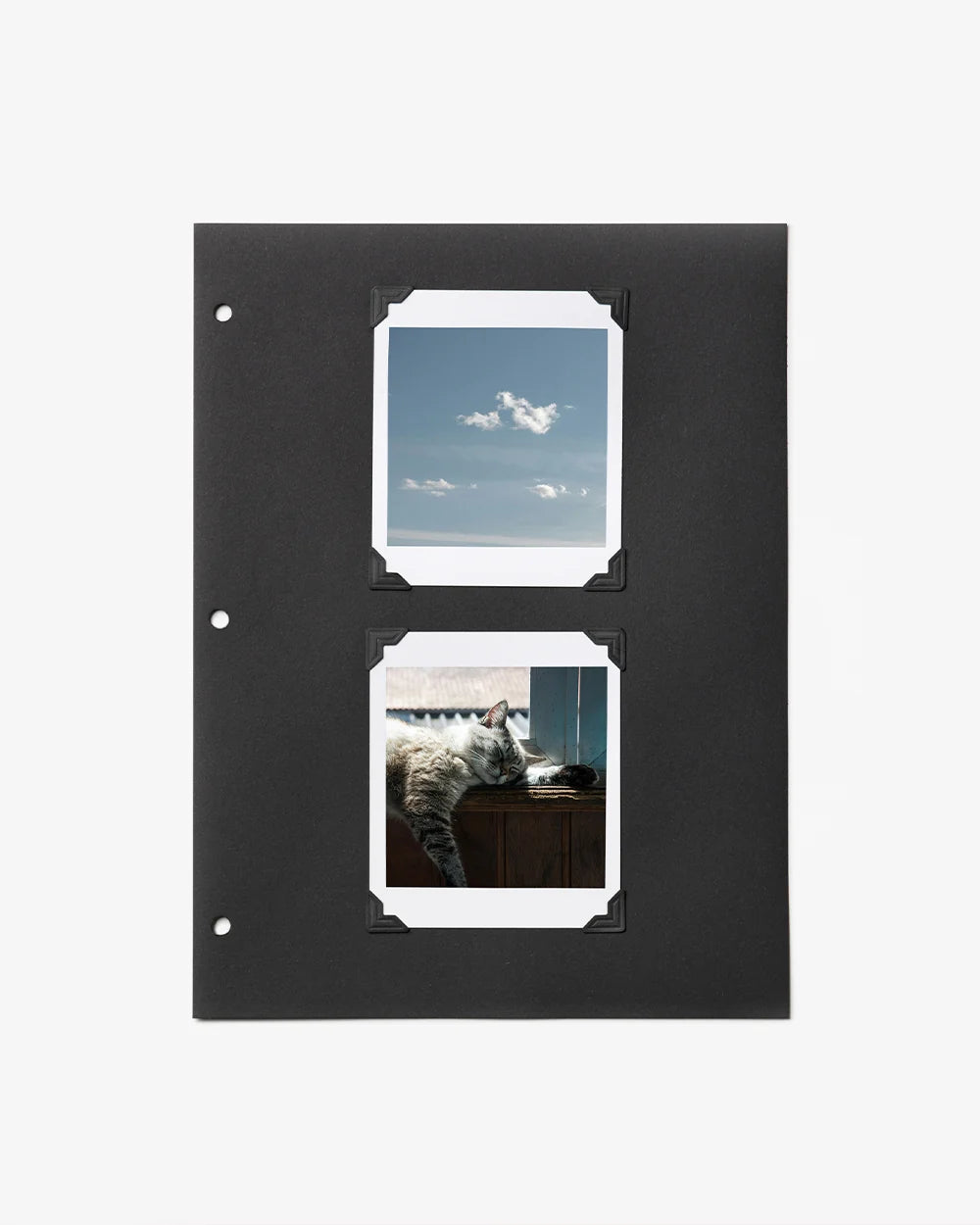 Doplňkové stránky do fotoalba PHOTO PAPER BLACK černé