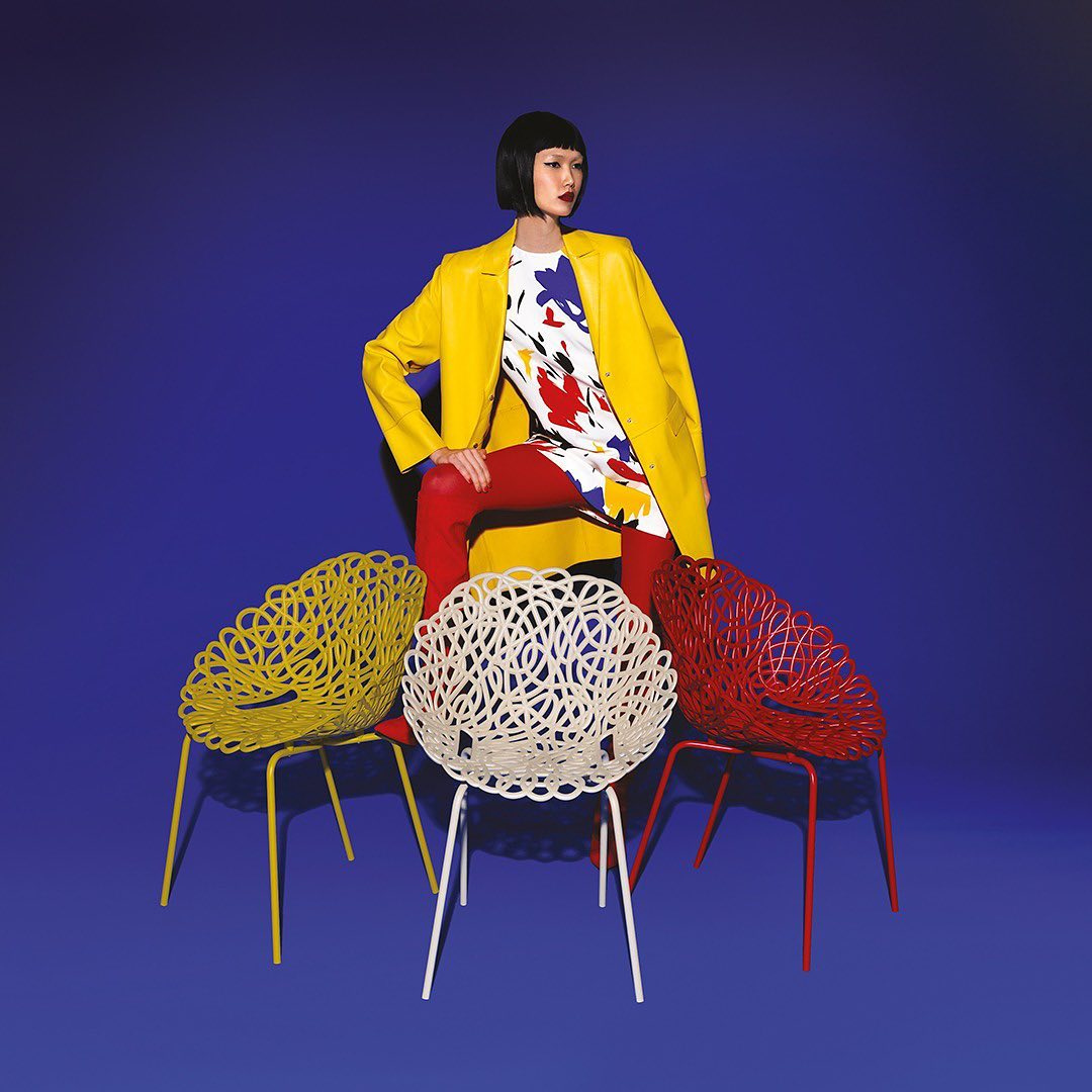 Sada zahradních židlí BACANA šedá