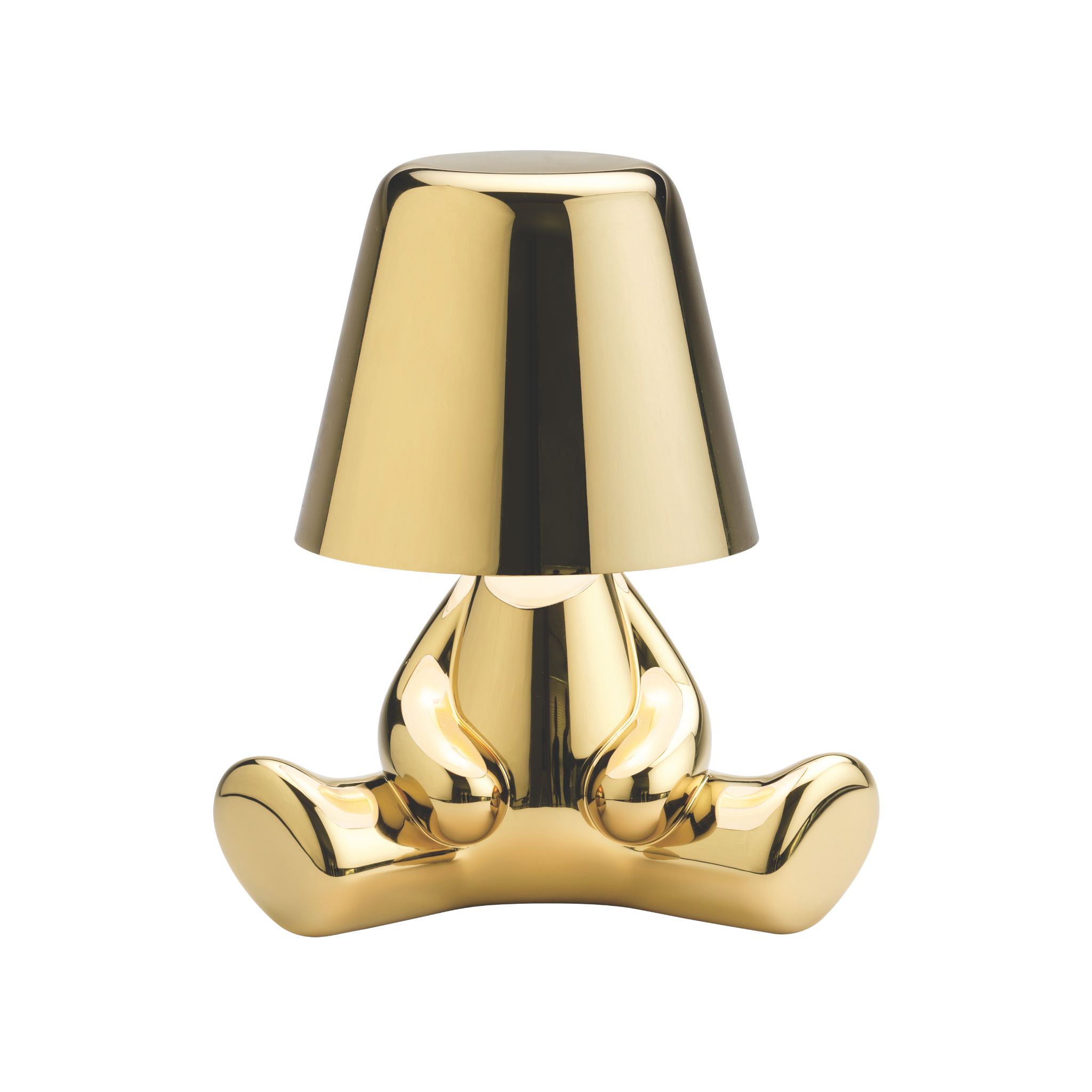 Lampka GOLDEN BROTHERS - JOE zlatá