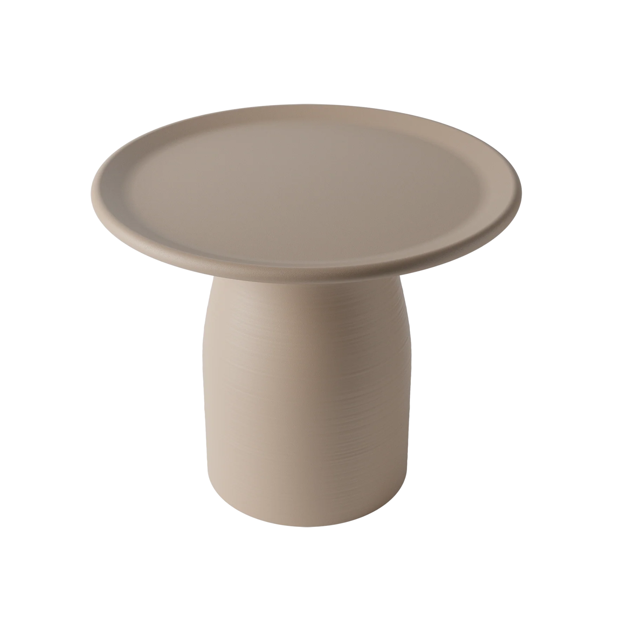 TOTINO beige side table