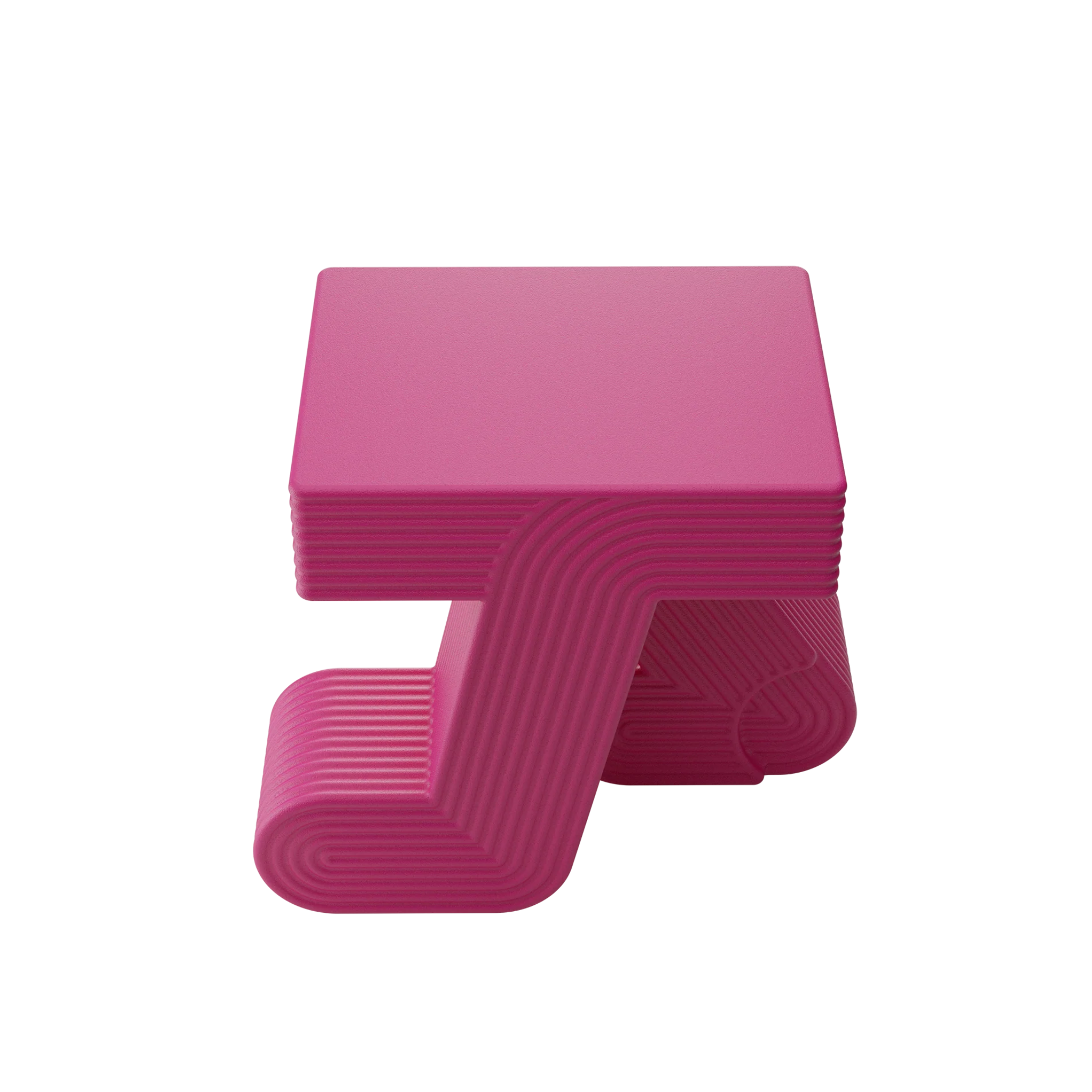 WALKING fuchsia garden side table